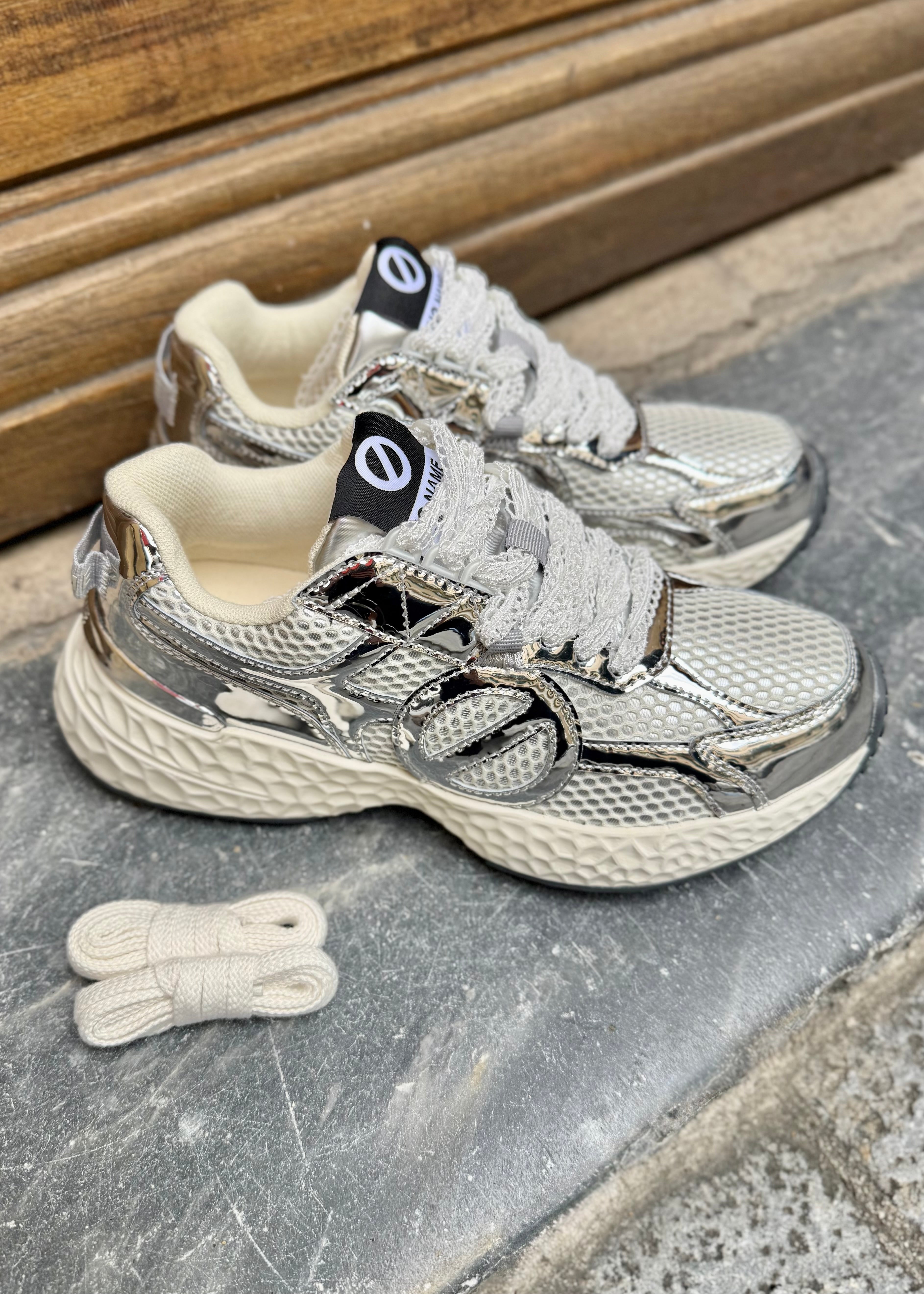 Baskets No Name Carter Runner 2.0 - Silver No Name