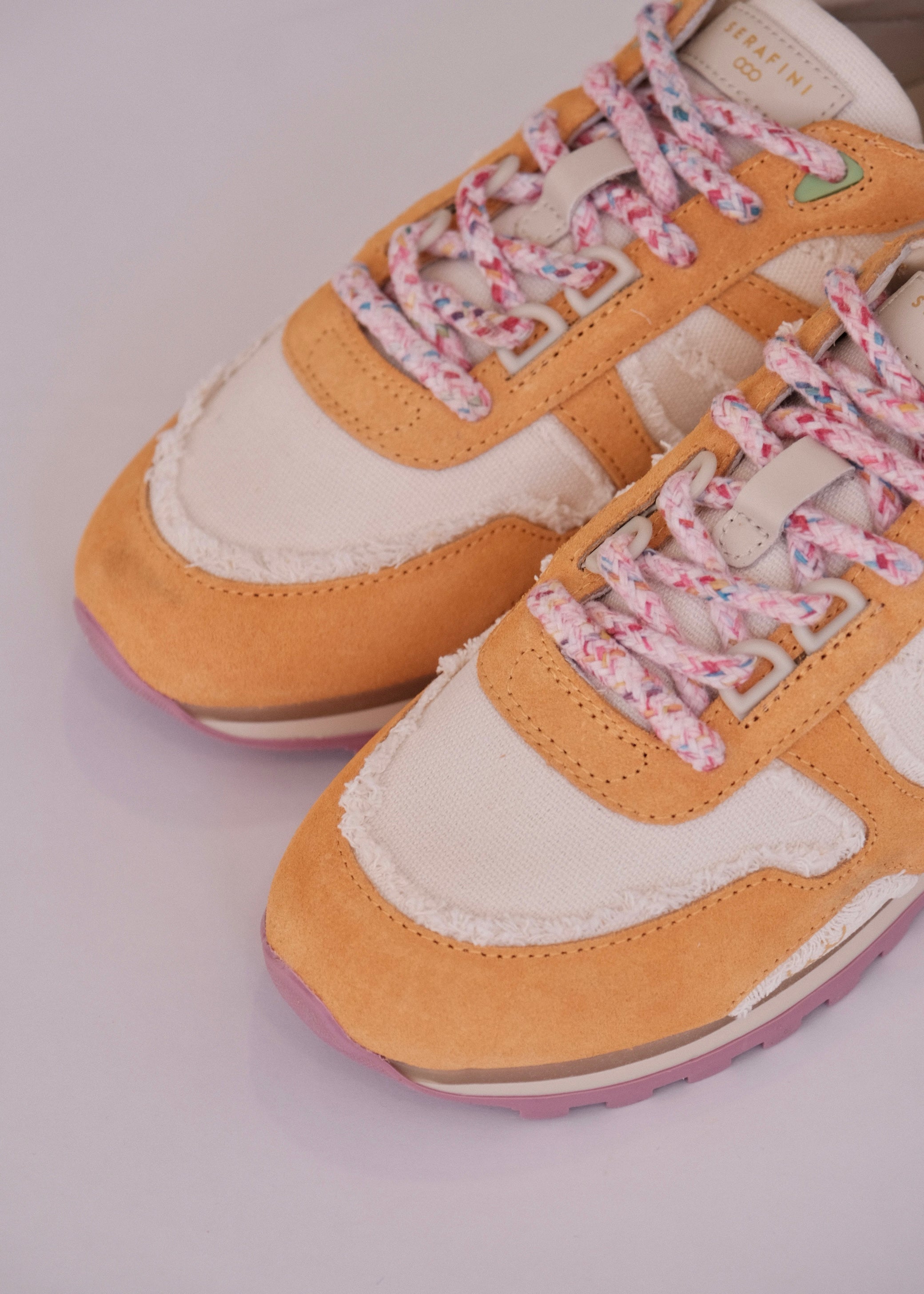 Baskets Serafini Bella Orange/Pink Serafini