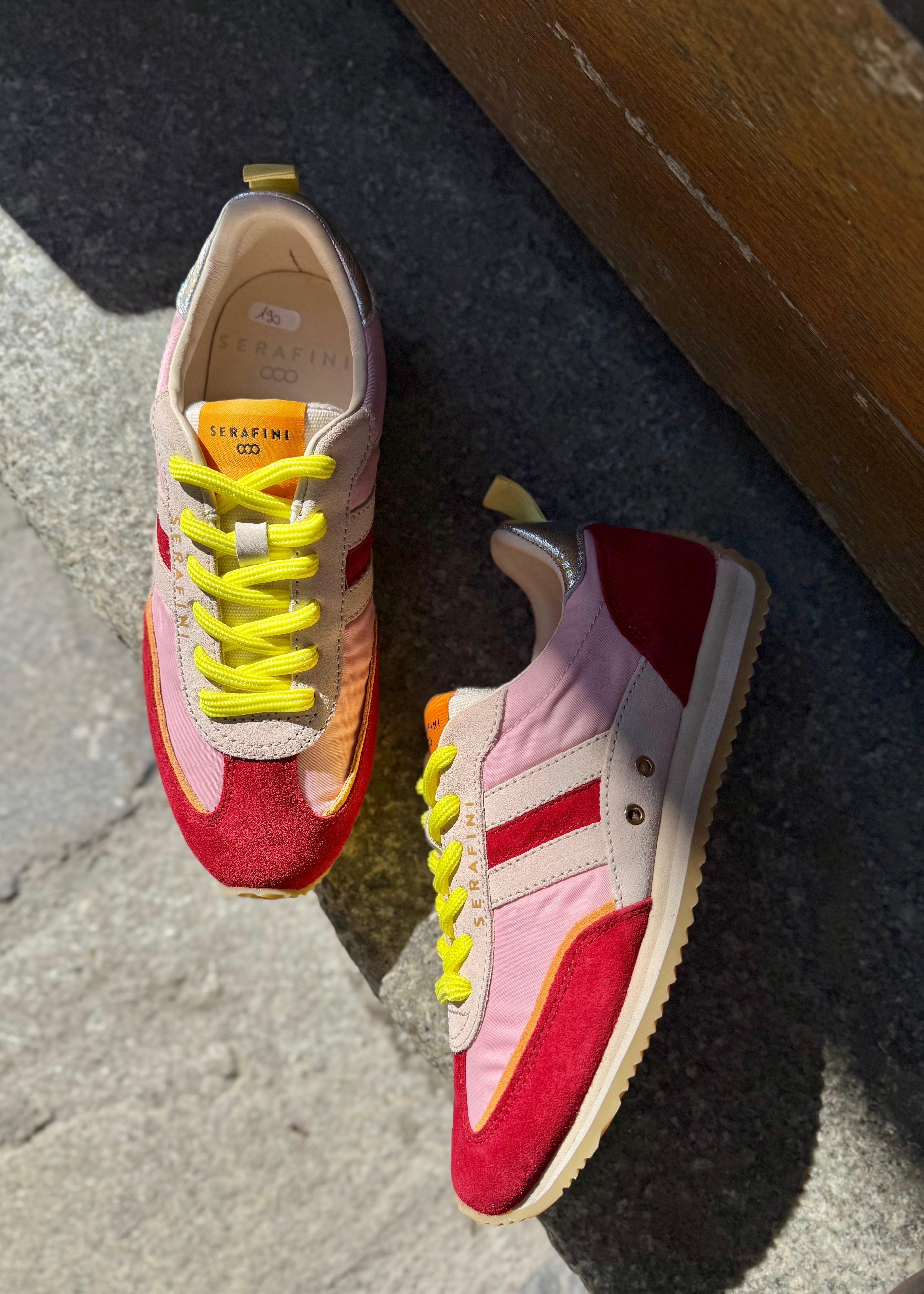 Baskets Serafini Lady D. Red/Pink Serafini