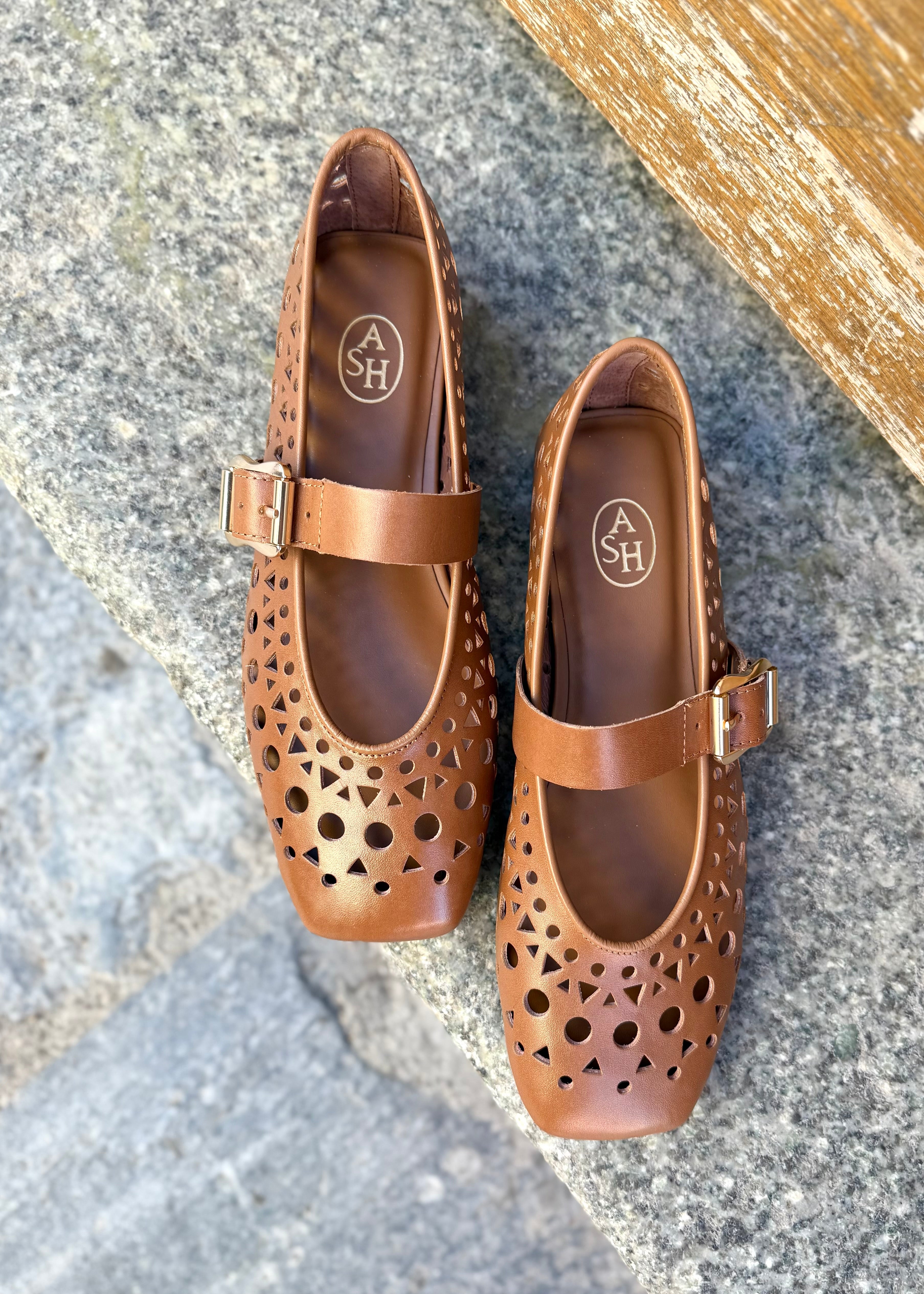 Ballerines Ash Brook Cinnamon Ash