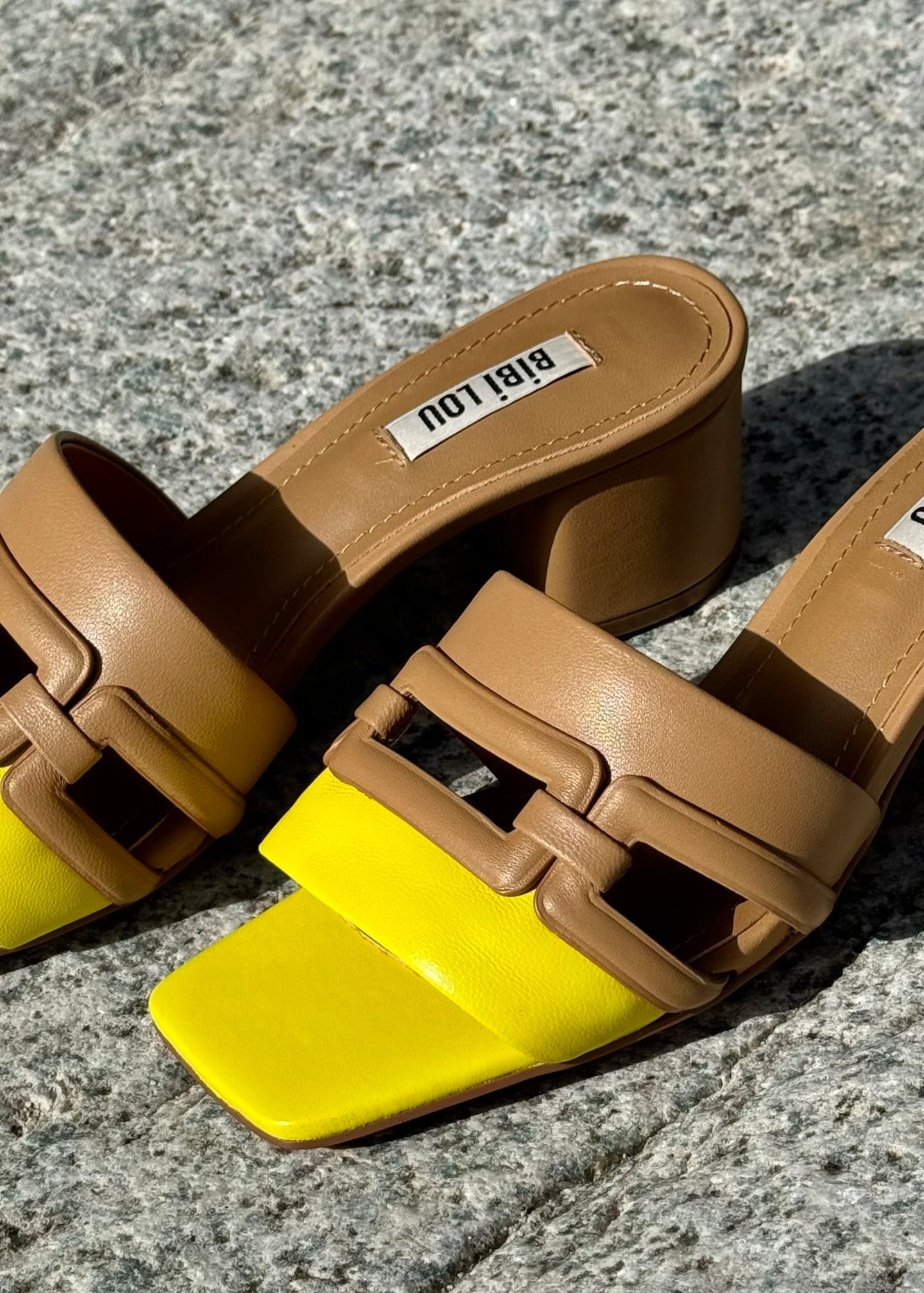 Mules à talons Bibi Lou Zinnia Cognac Bibi Lou