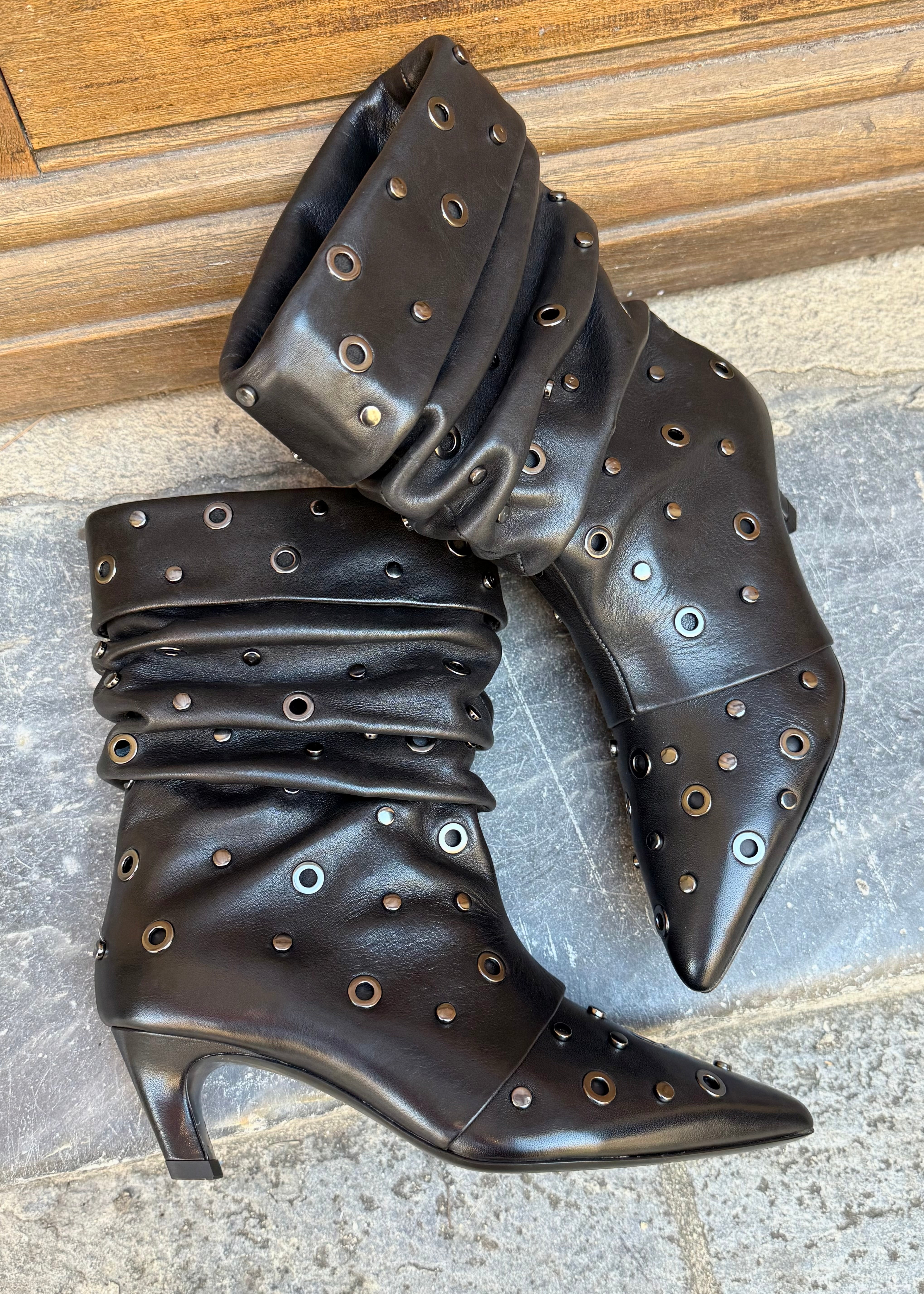 Bottines à talons Ash Virgee bis Black Ash