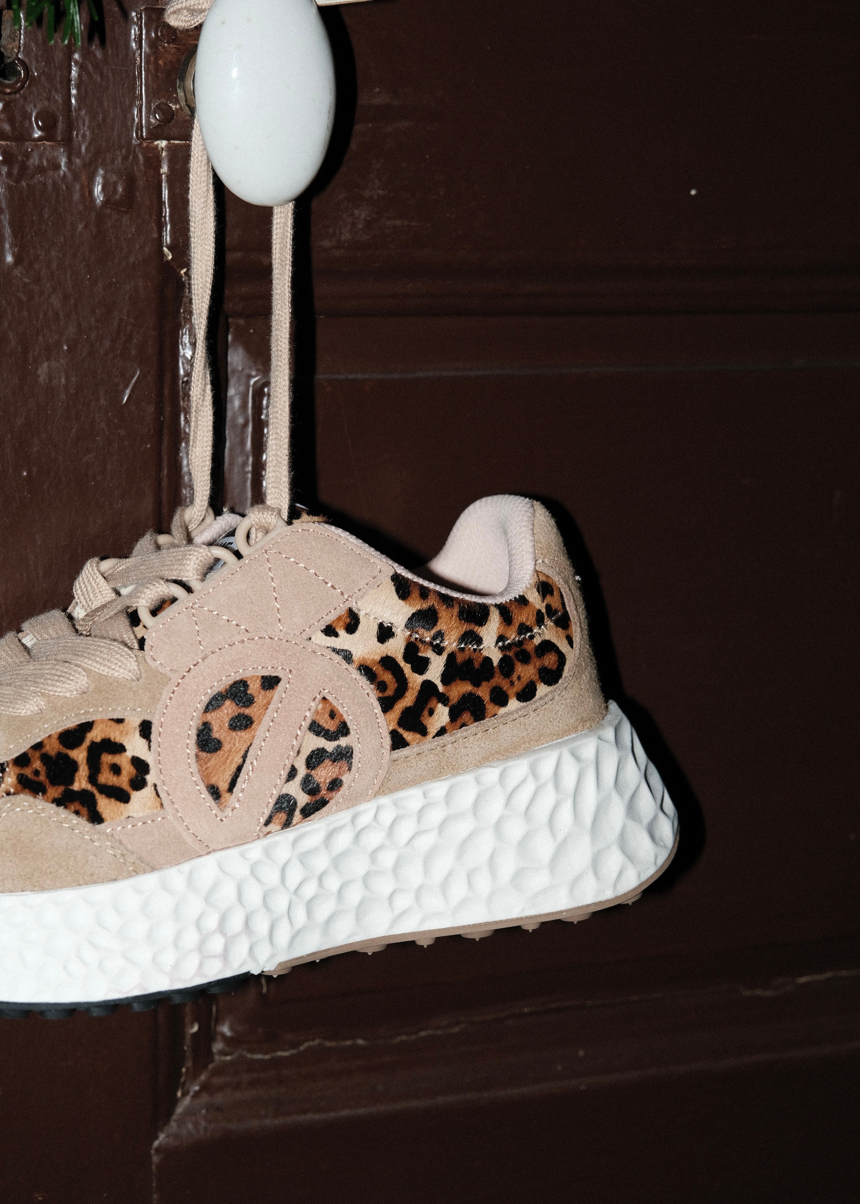 Baskets No Name Carter Noisette léopard No Name