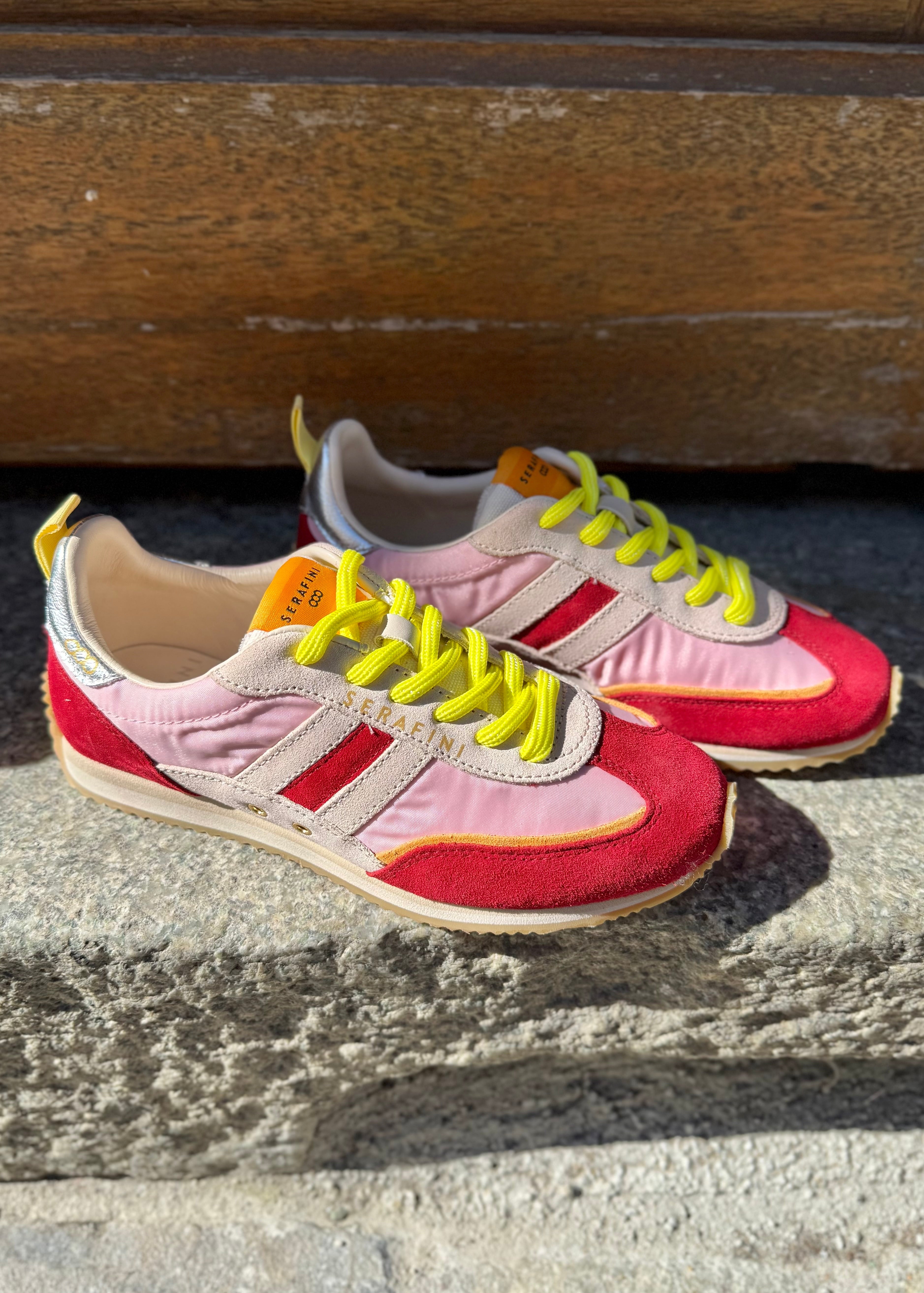Baskets Serafini Lady D. Red/Pink Serafini