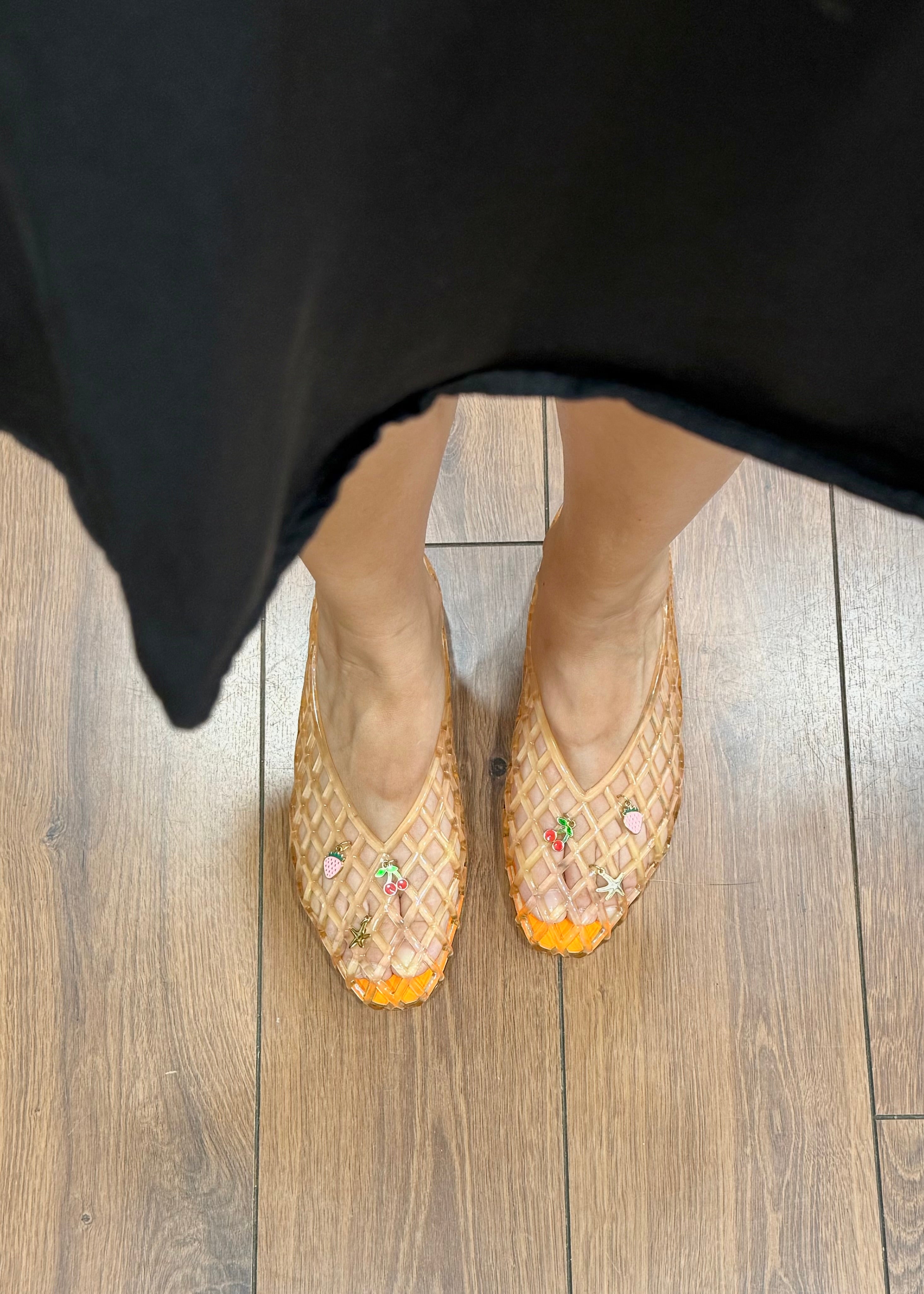 Ballerines jelly Suhana charms - L'adresse Corte