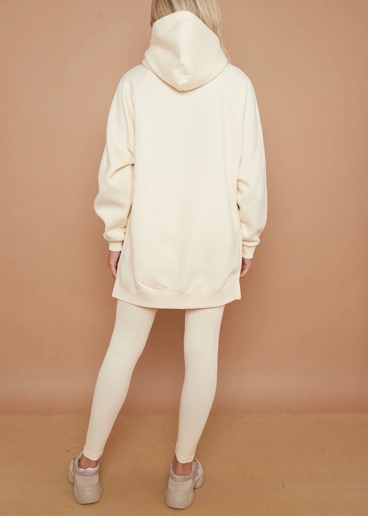 Ensemble oversized Sweat/legging écru L'adresse Corte