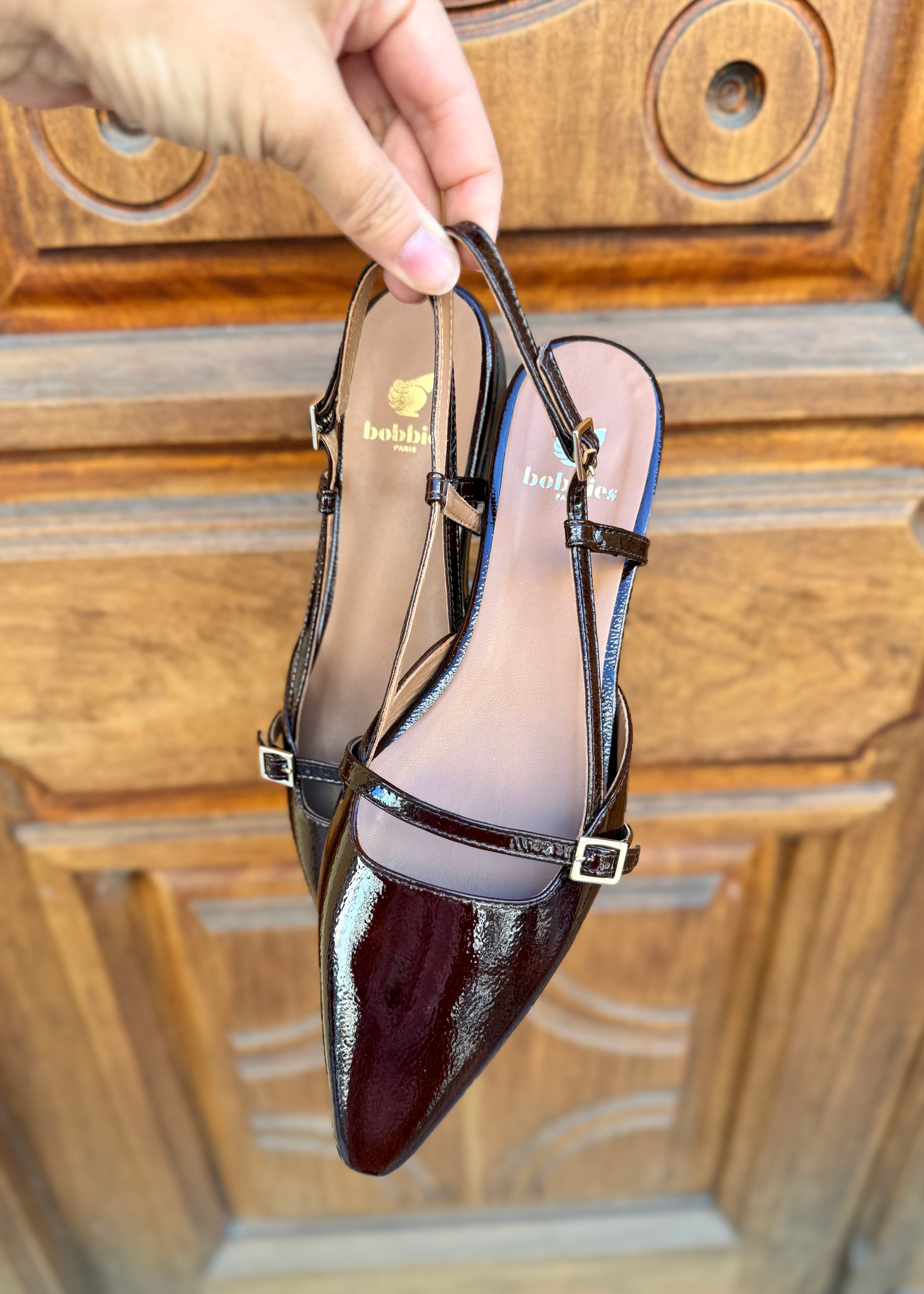 Ballerines Bobbies Amel Ganache Bobbies