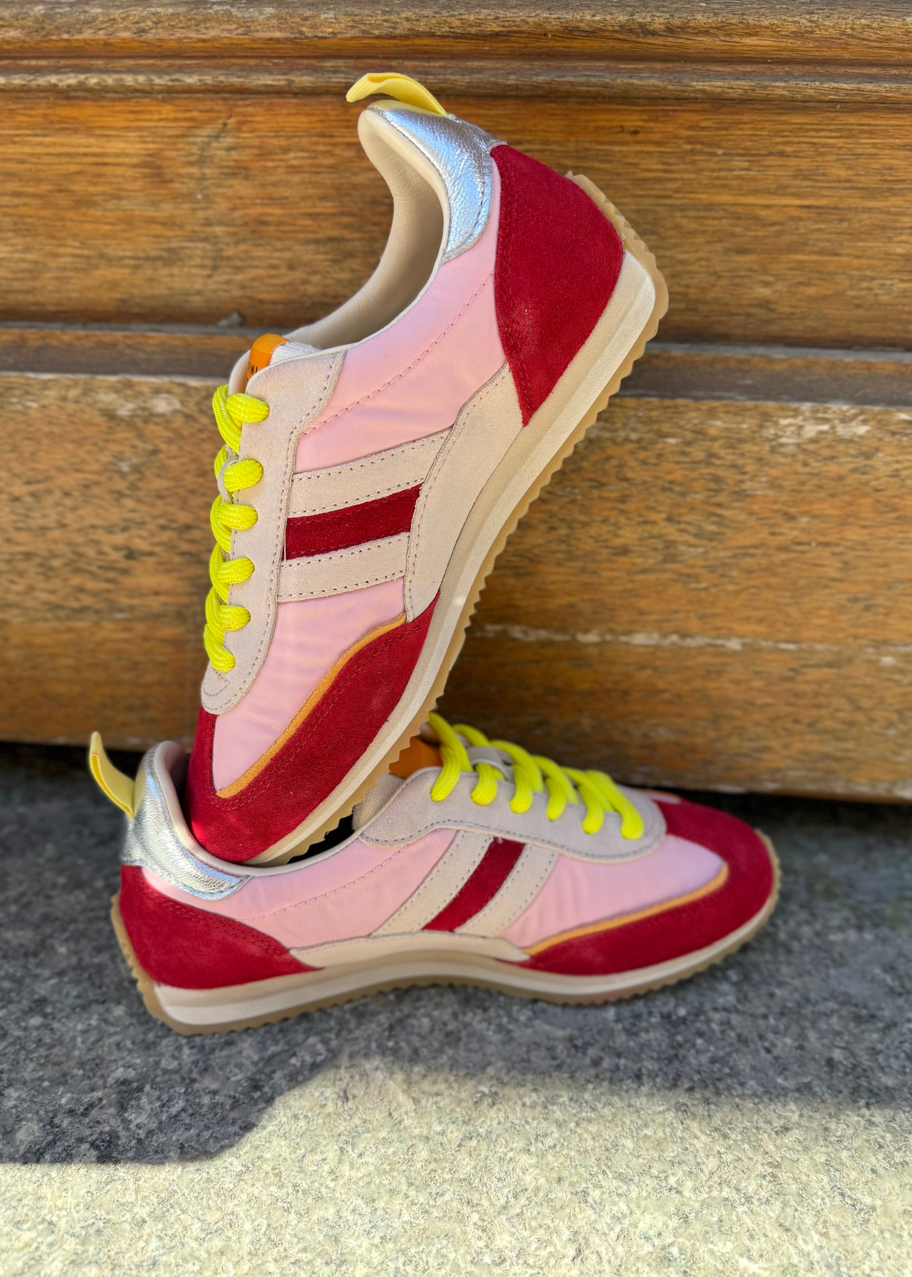 Baskets Serafini Lady D. Red/Pink Serafini