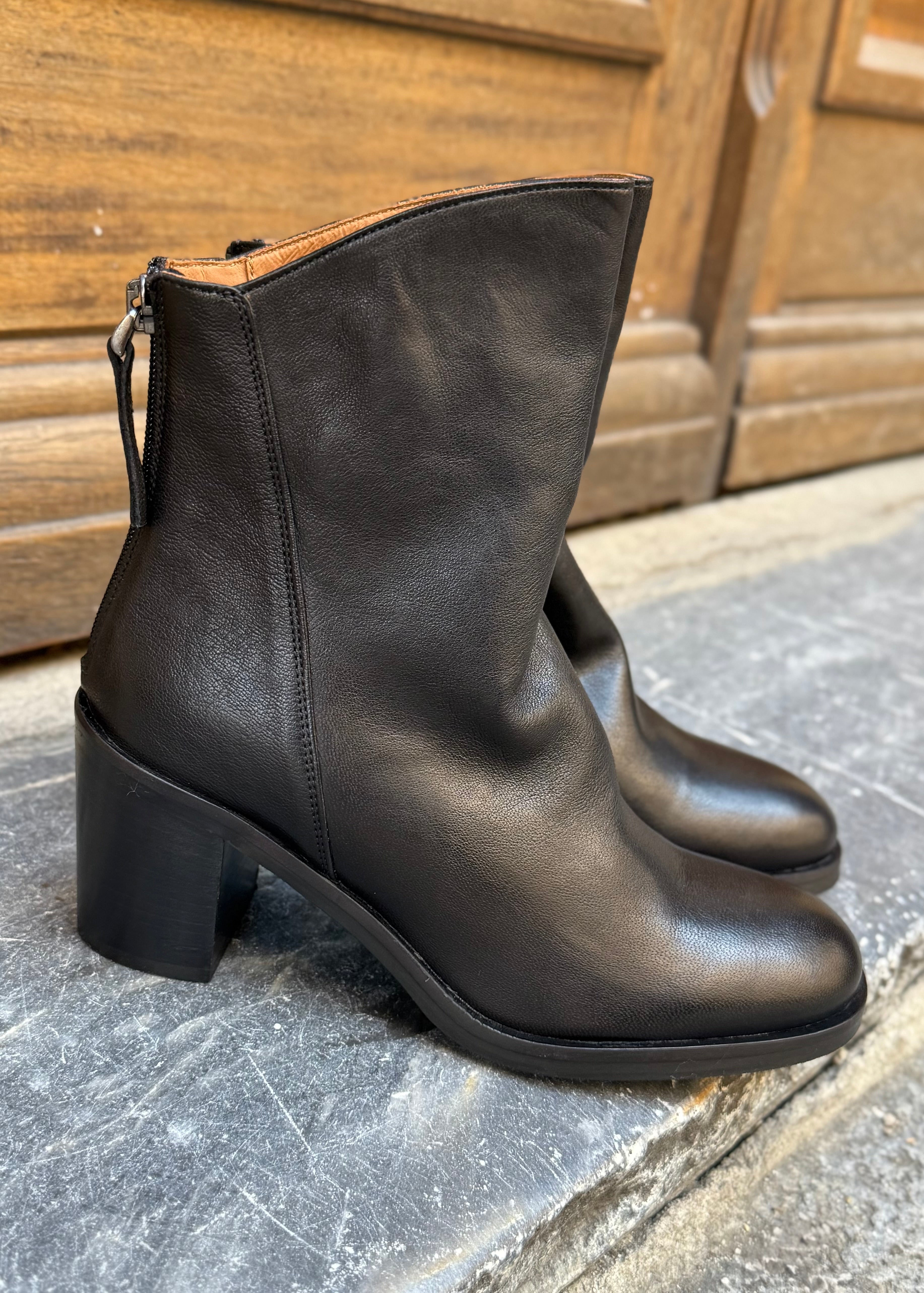 Bottines à talons Mat:20 S756 Nero Mat:20