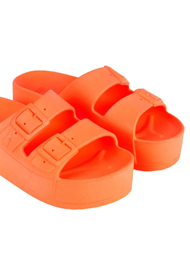 Sandales Cacatoès Caipirinha Orange Fluo Cacatoès