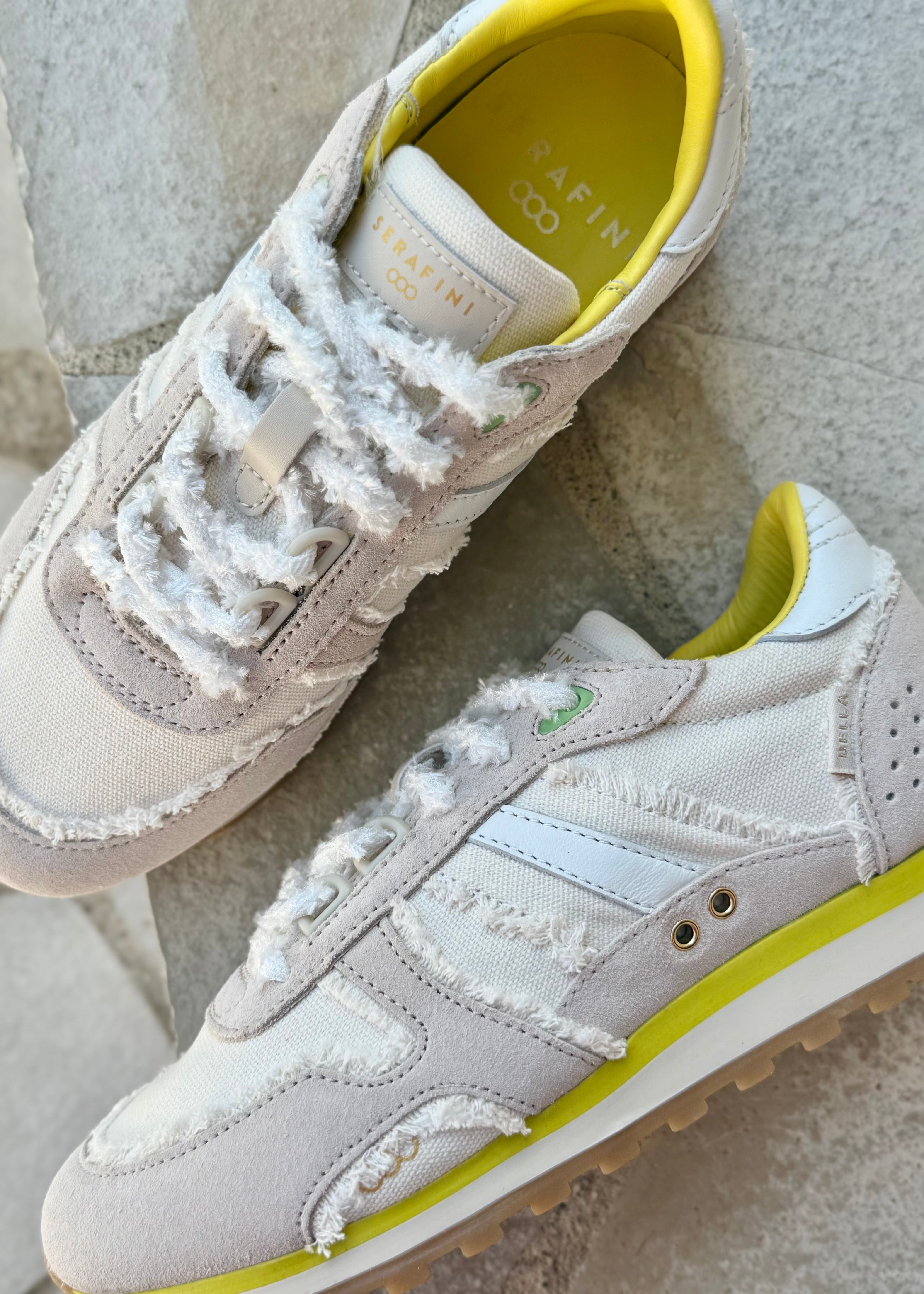 Baskets Serafini Bella White Serafini