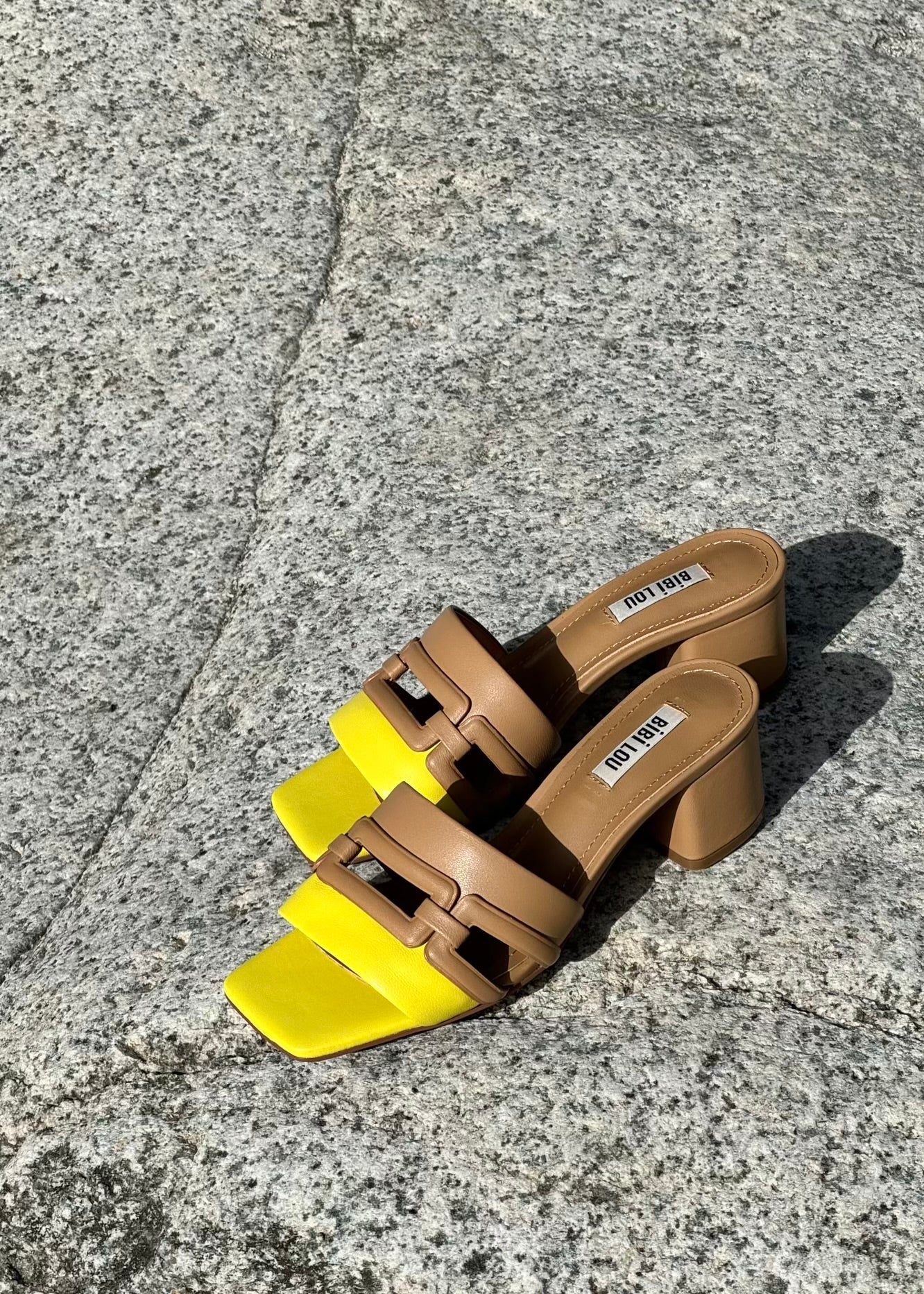 Mules à talons Bibi Lou Zinnia Cognac Bibi Lou