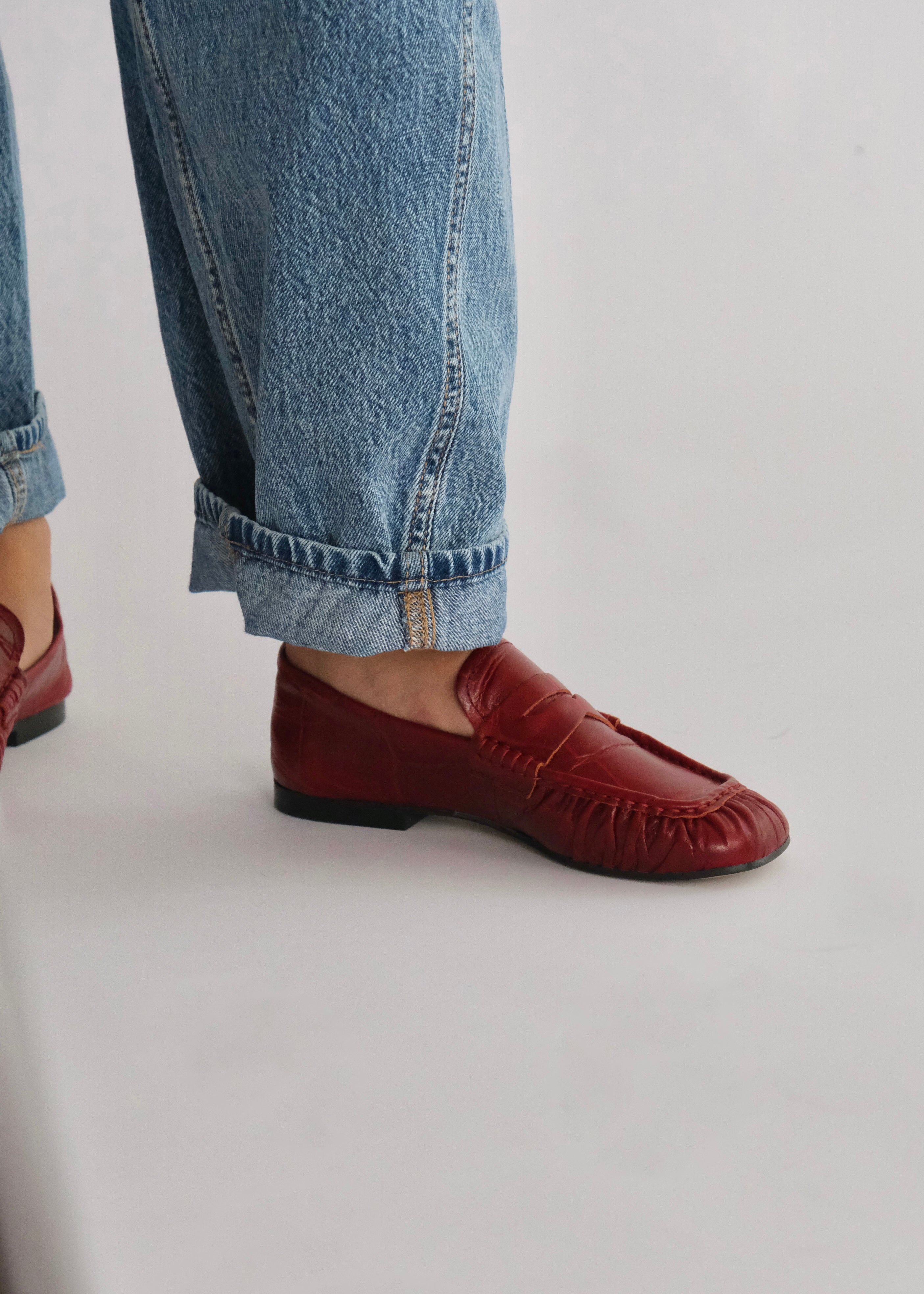 Mocassins Toral Peny cocco Bordeaux