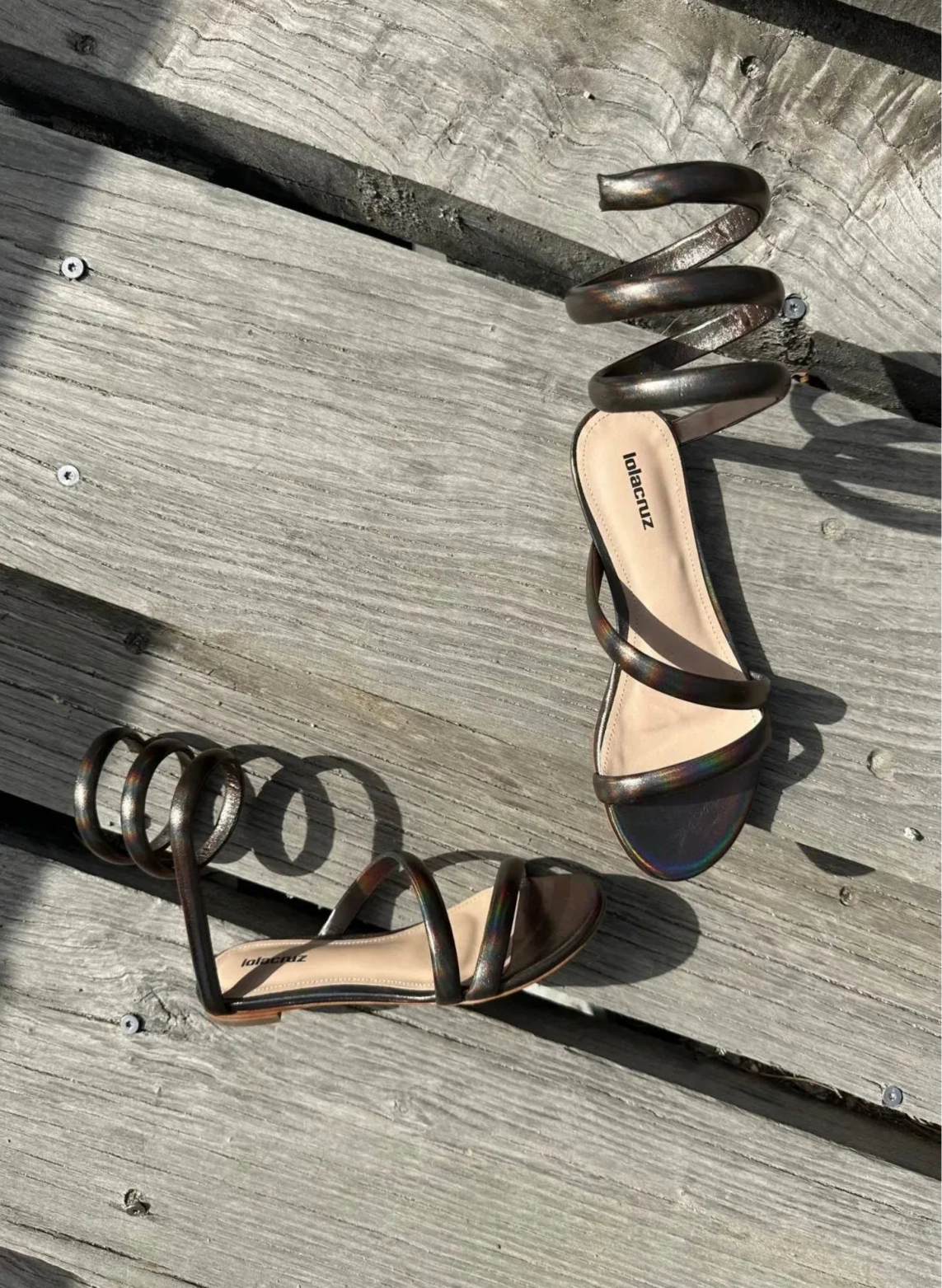 Sandales Lola Cruz Halle Plomo Lola Cruz