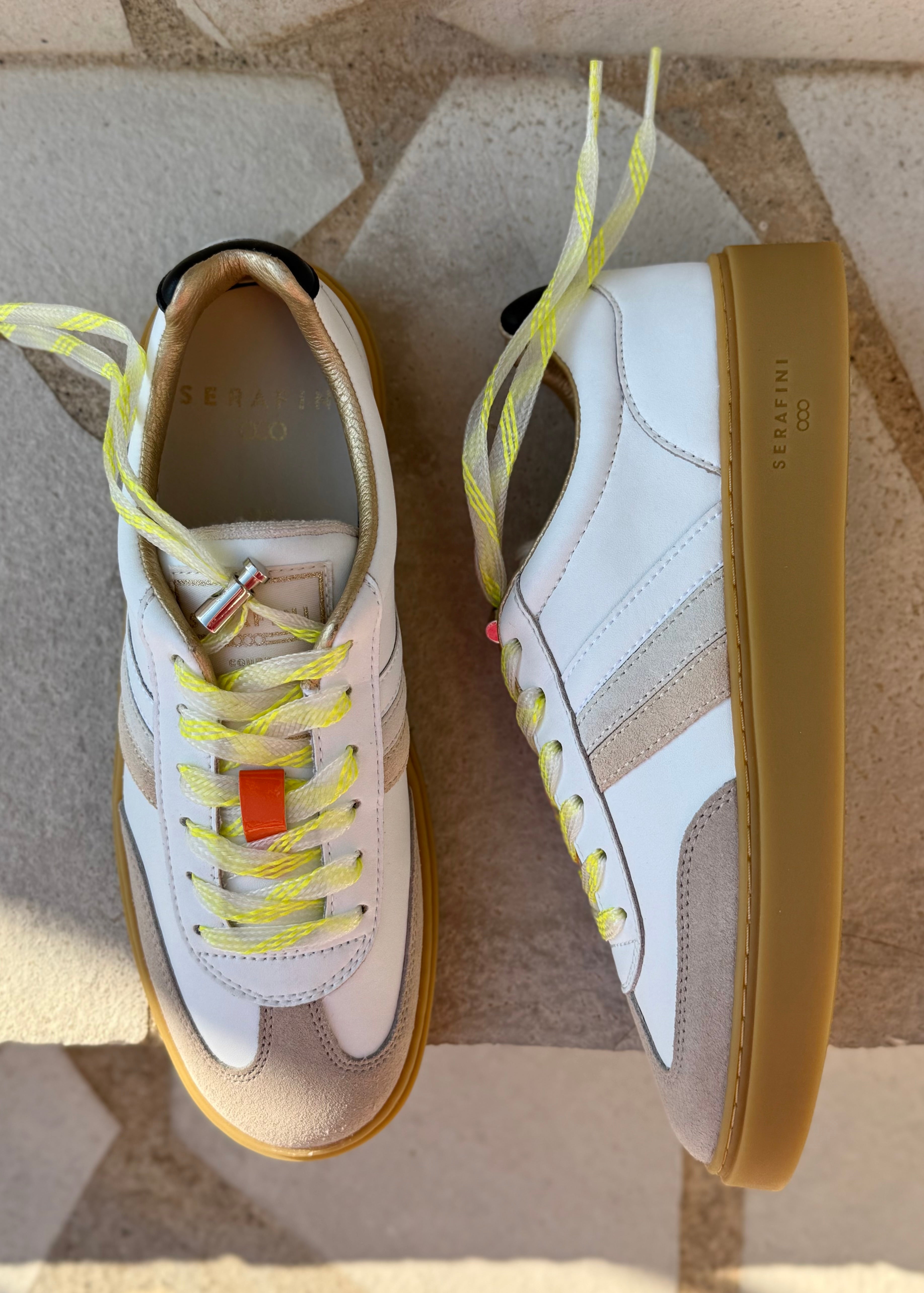 Baskets Serafini Court White grey Serafini