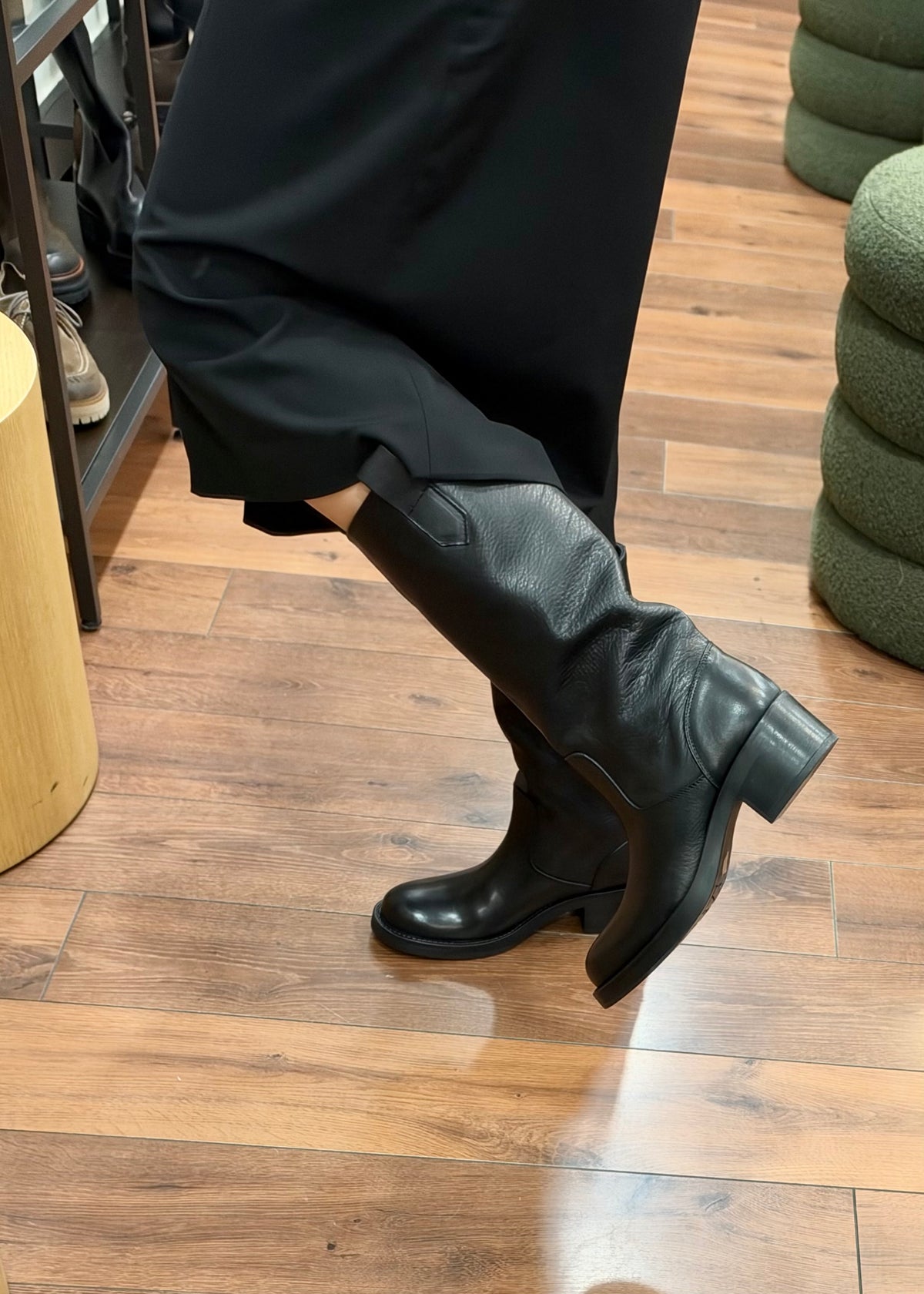 Bottes cavalières NICHE Noir
