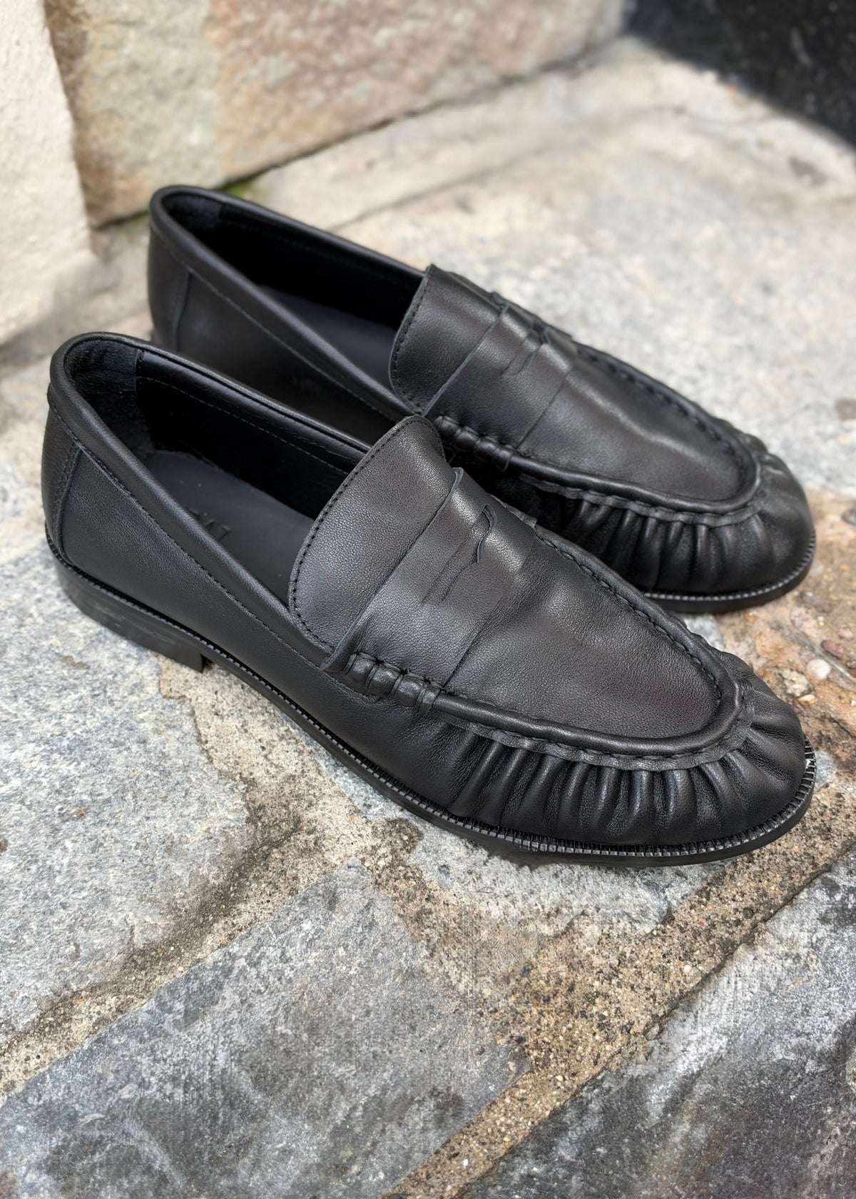 Mocassins Toral Blake cuir noir
