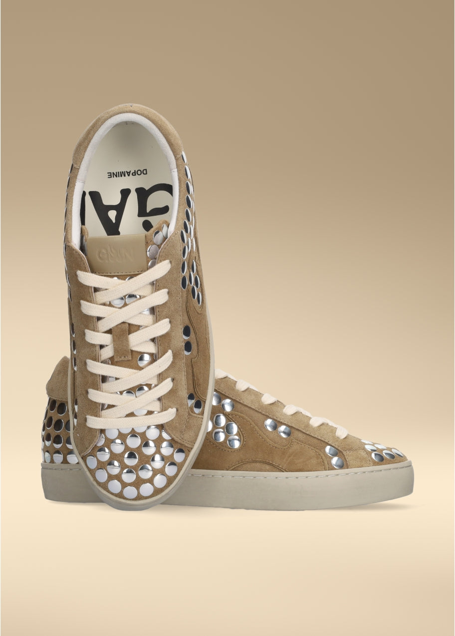 Baskets Gamin Dopamine Camel L'adresse Corte