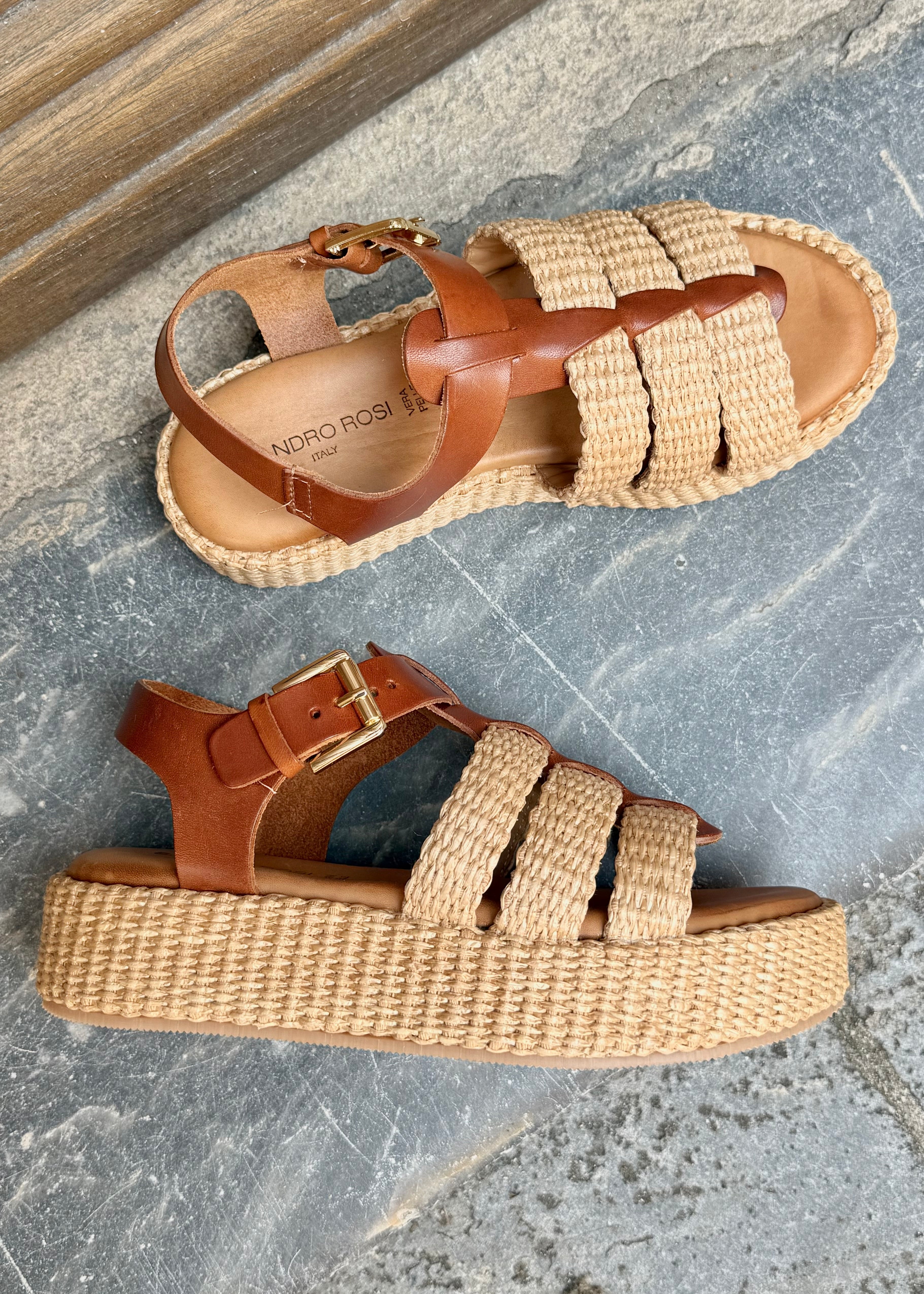 Sandales Sandro Rosi 4706 Naturel
