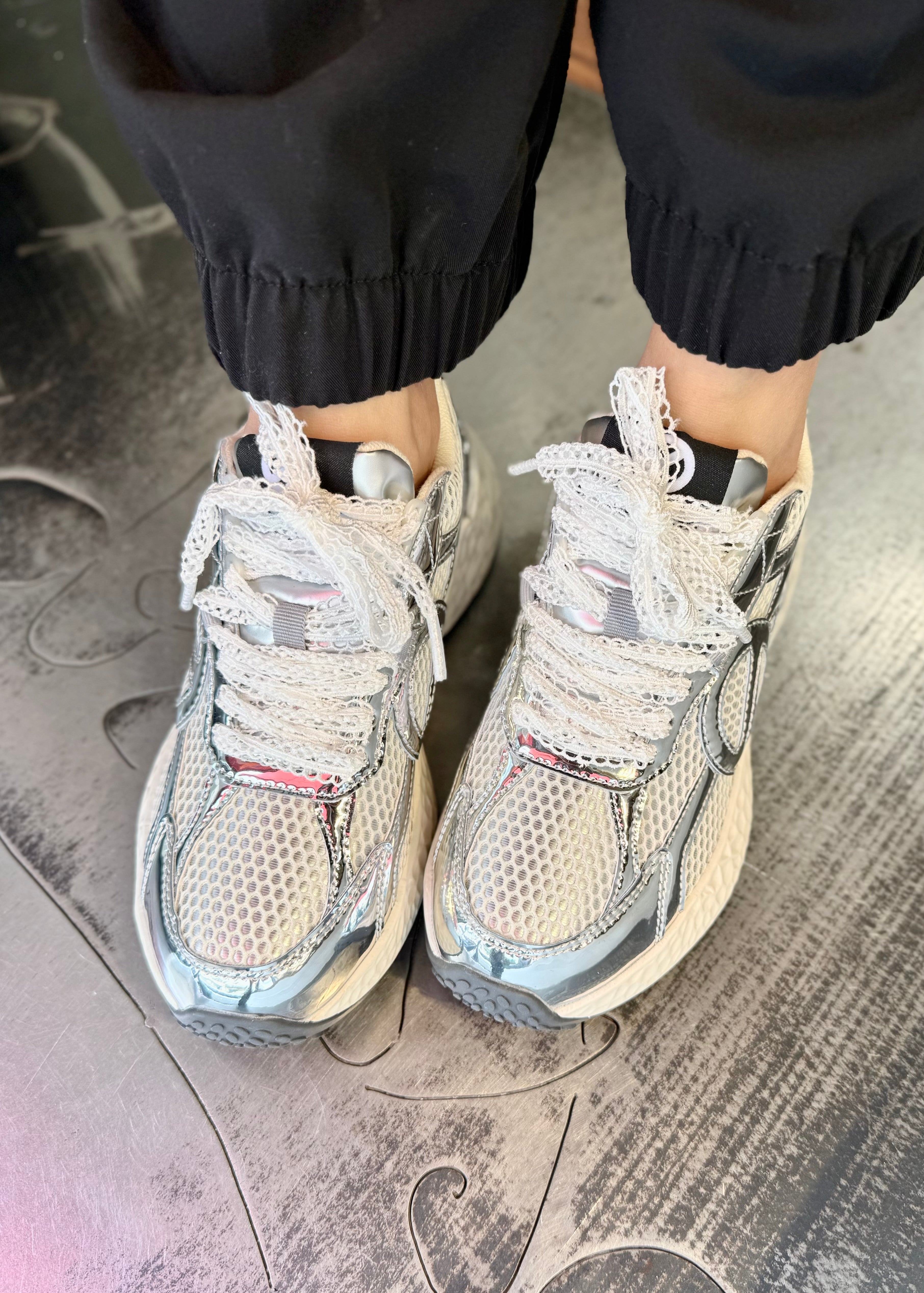 Baskets No Name Carter Runner 2.0 - Silver No Name