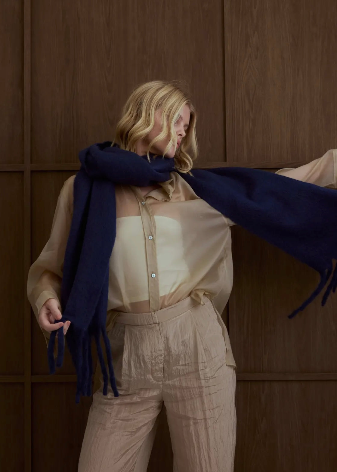 Écharpe Arctic Fox & Co. Navy ARCTIC FOX & CO.