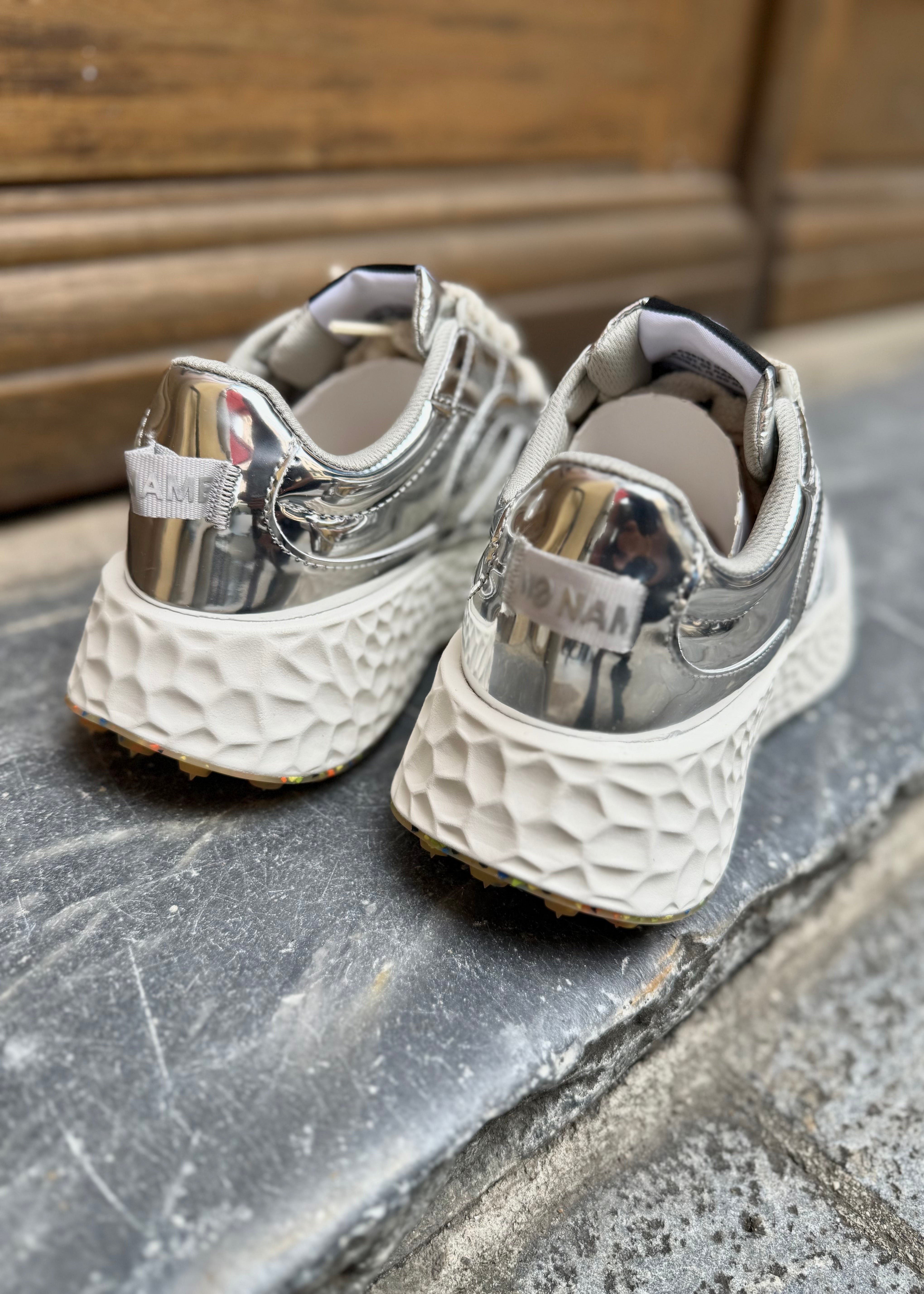 Baskets No Name Carter Runner - Silver/Mirror No Name