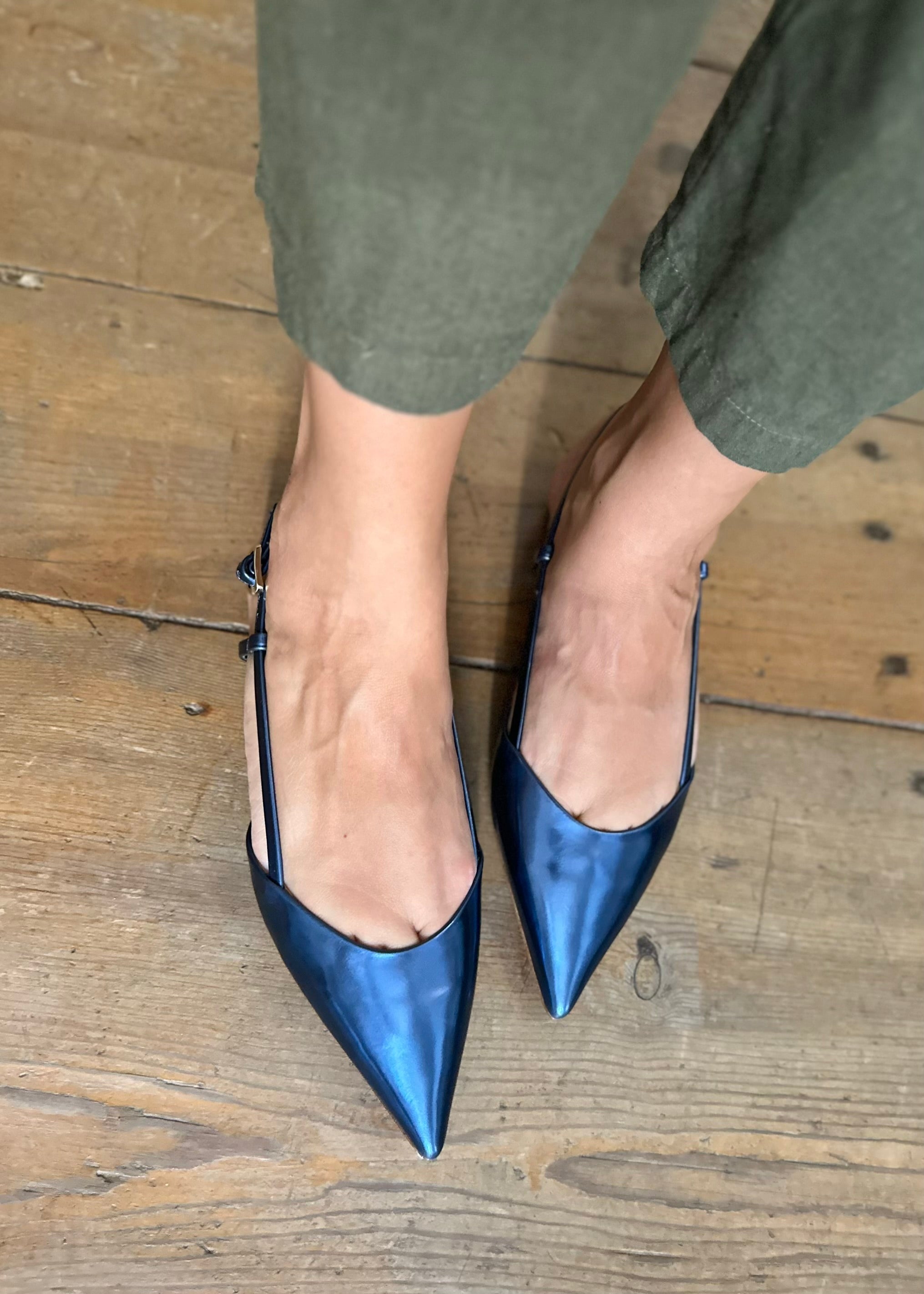 Slingbacks Lola Cruz Carmen Azul Lola Cruz