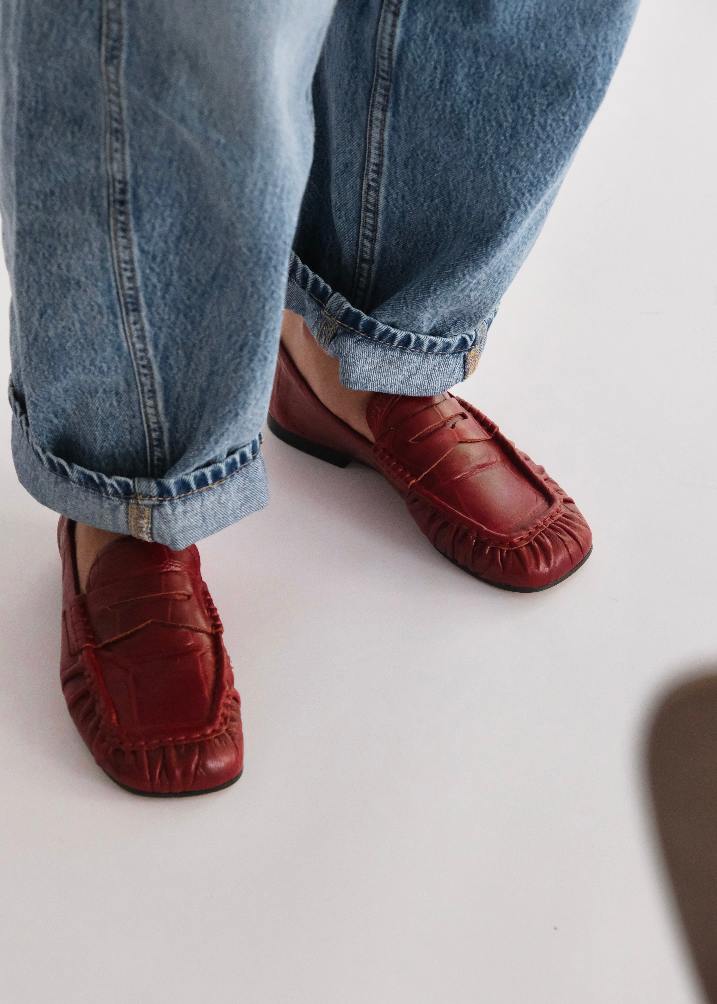 Mocassins Toral Peny cocco Bordeaux