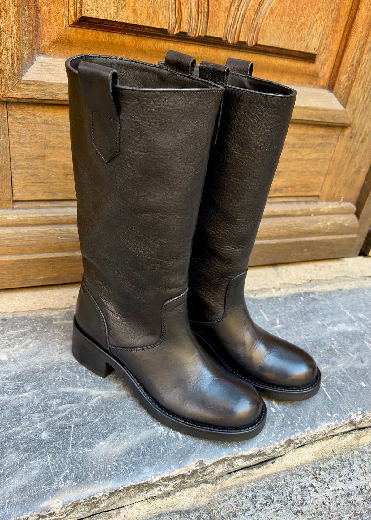 Bottes cavalières NICHE Noir