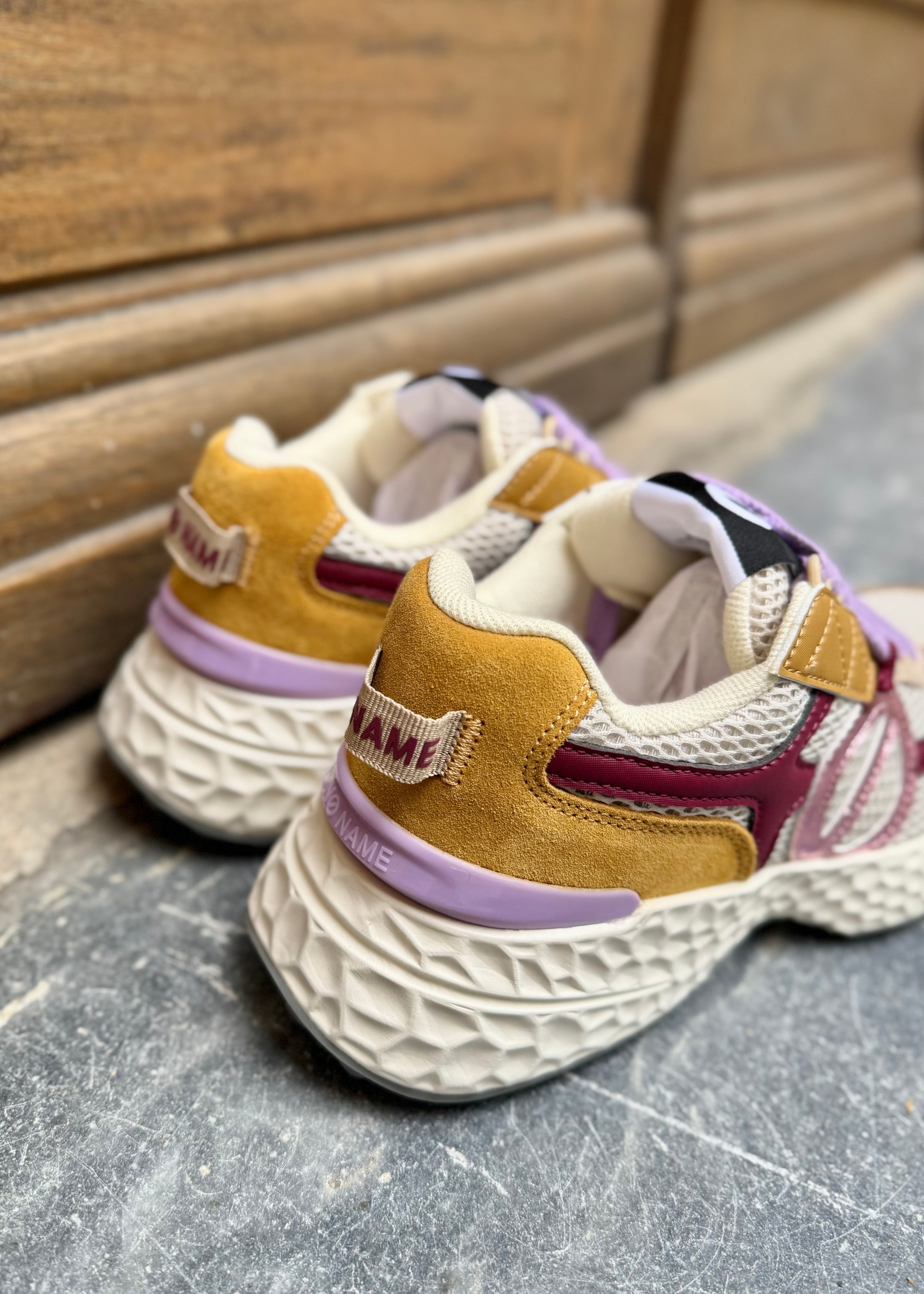 Baskets No Name Carter Runner 2.0 - Ocre/Vin No Name