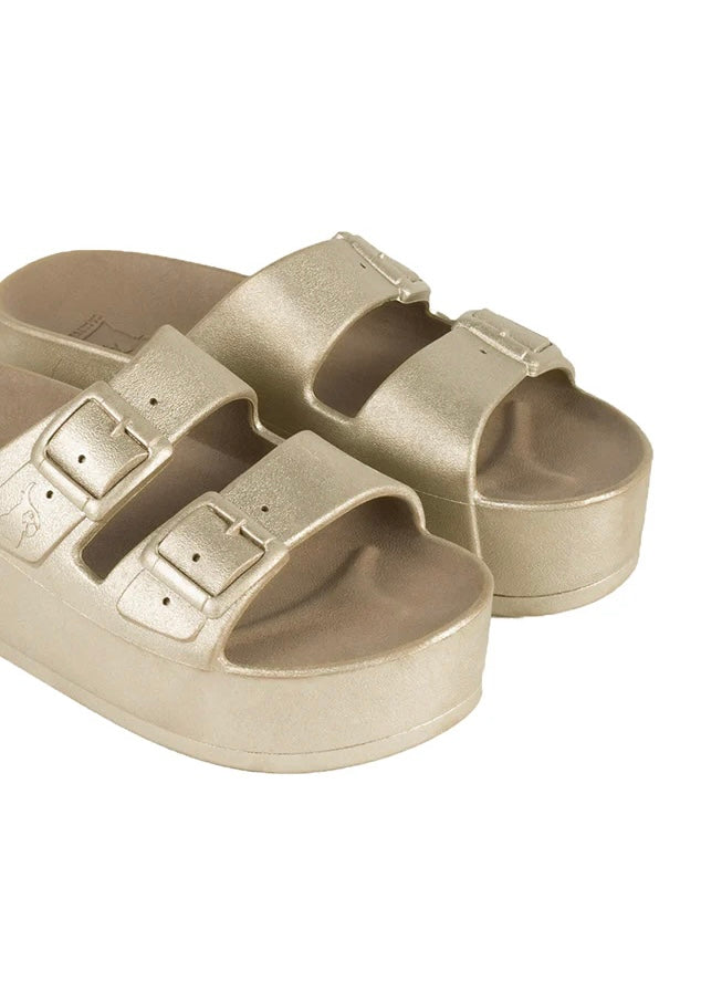 Sandales Cacatoès Caipirinha metallic Gold Cacatoès