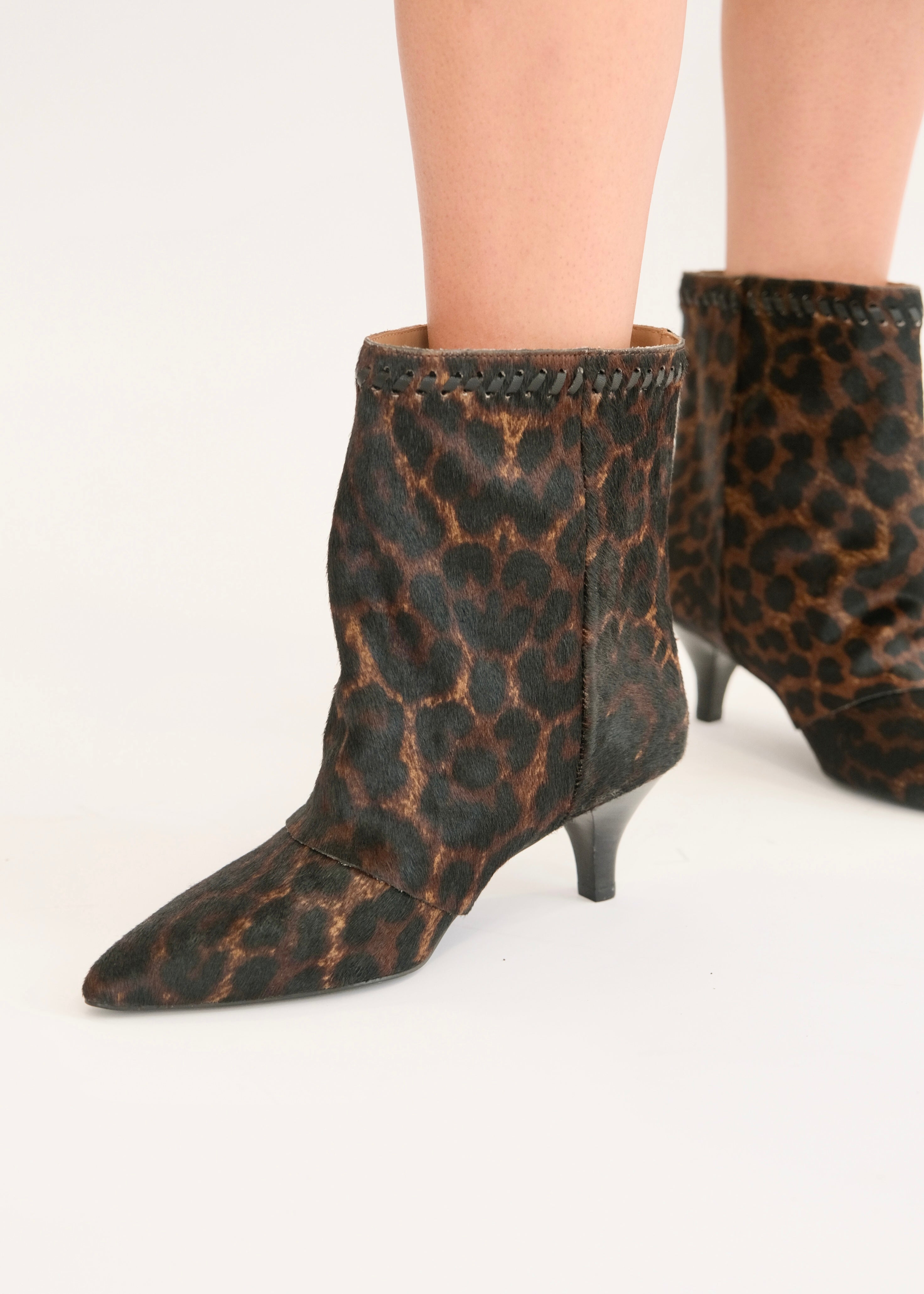 Bottines à talons Toral Maeve Leopardo