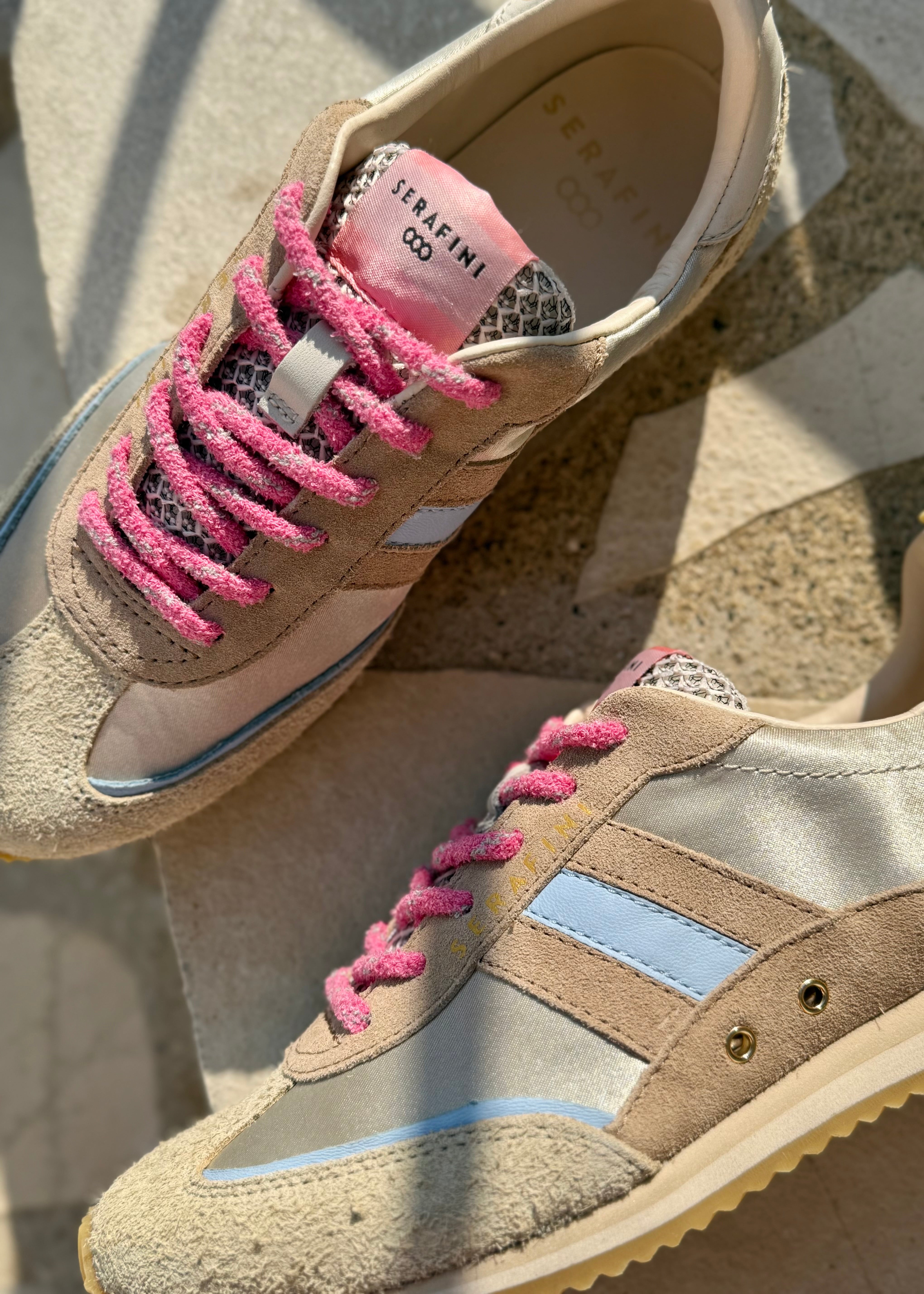 Baskets Serafini Lady D. Sand/Pink Serafini