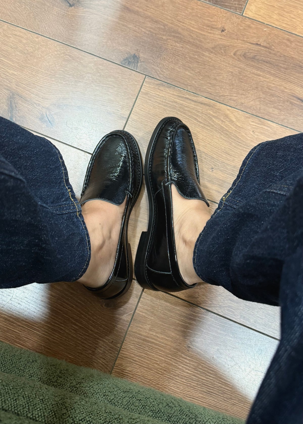 Mocassins Maison Toufet Clémentine noir