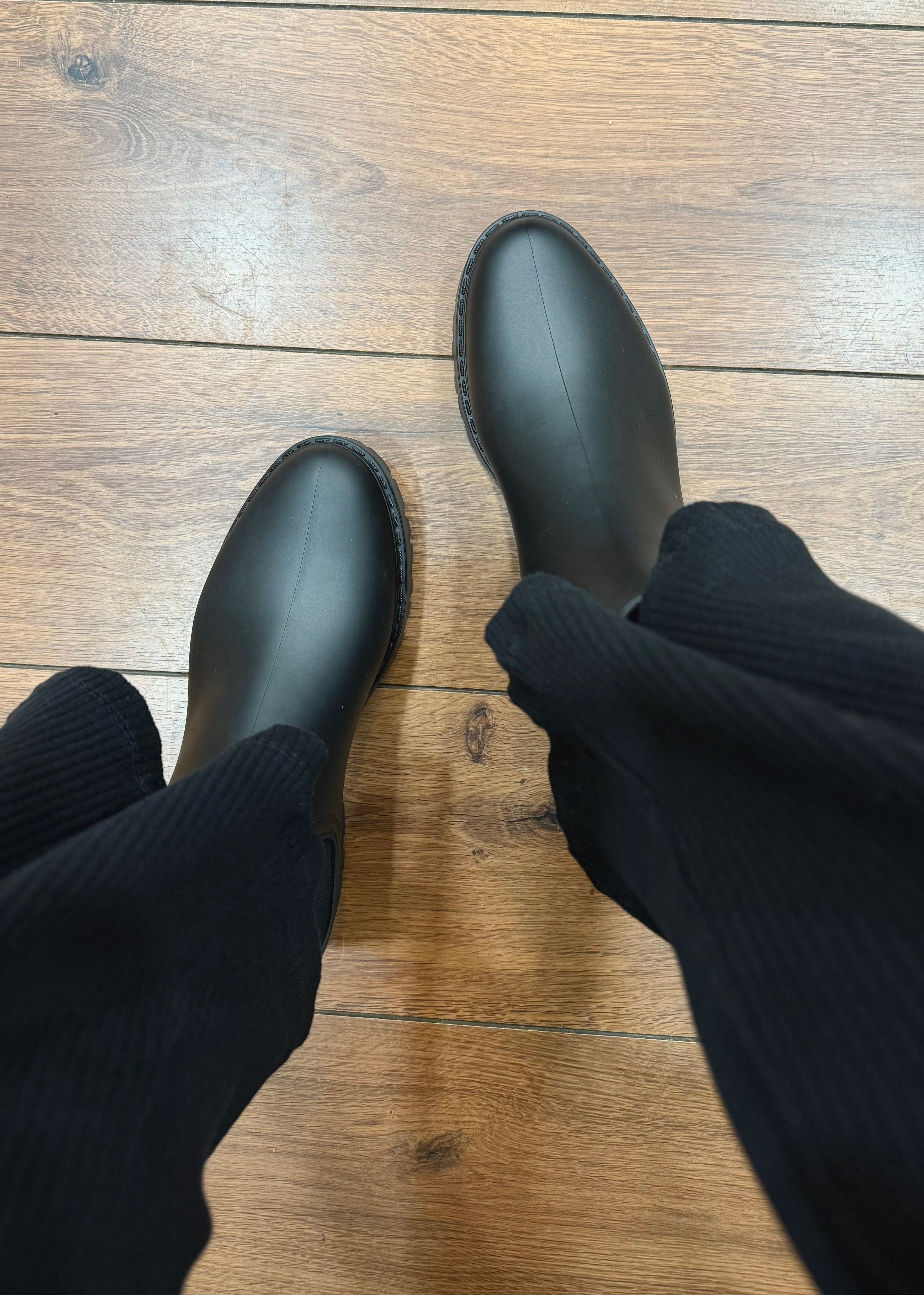 Bottes de pluie courtes Noir L'adresse Corte