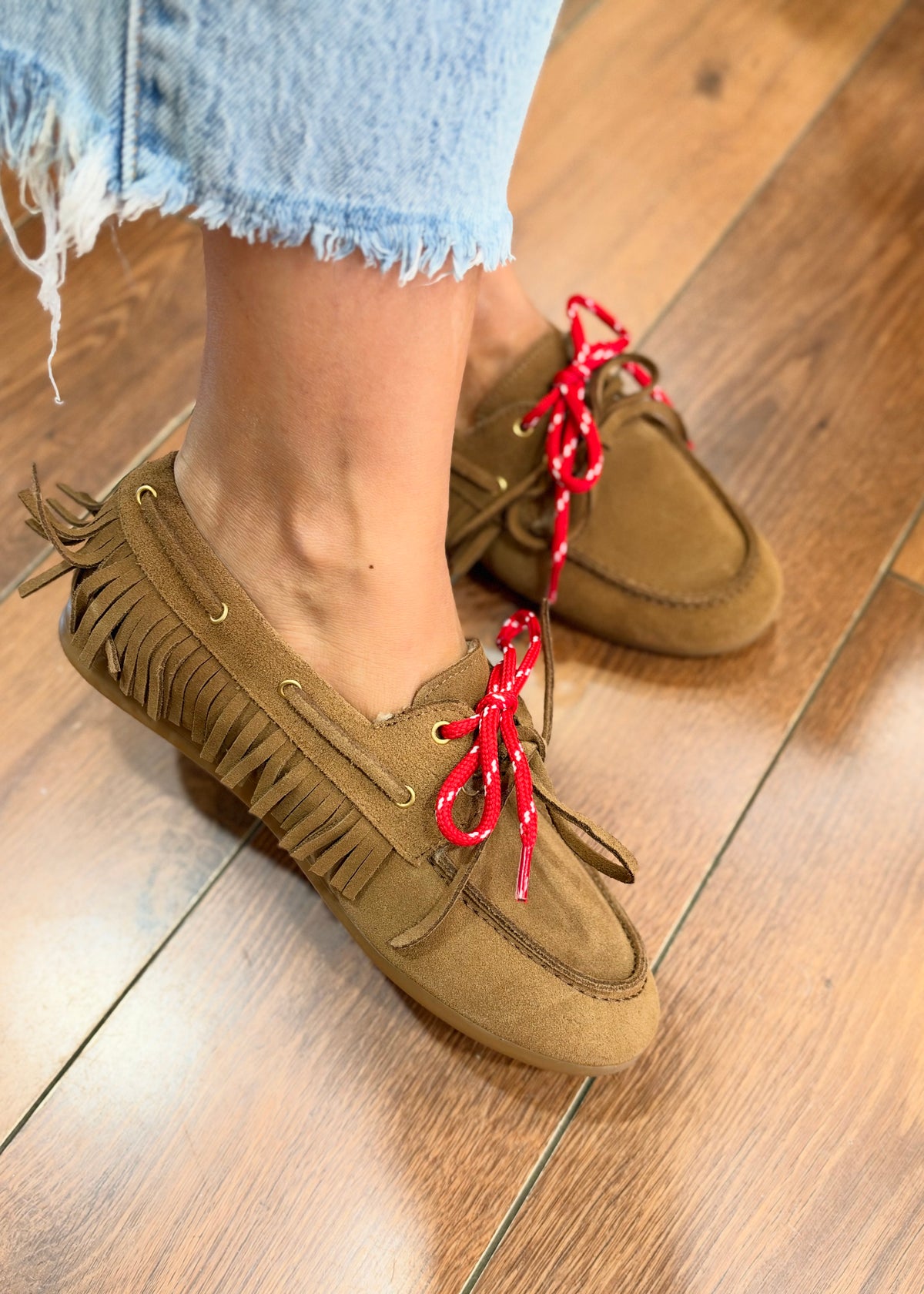 Mocassins JeanLouc fur Camel