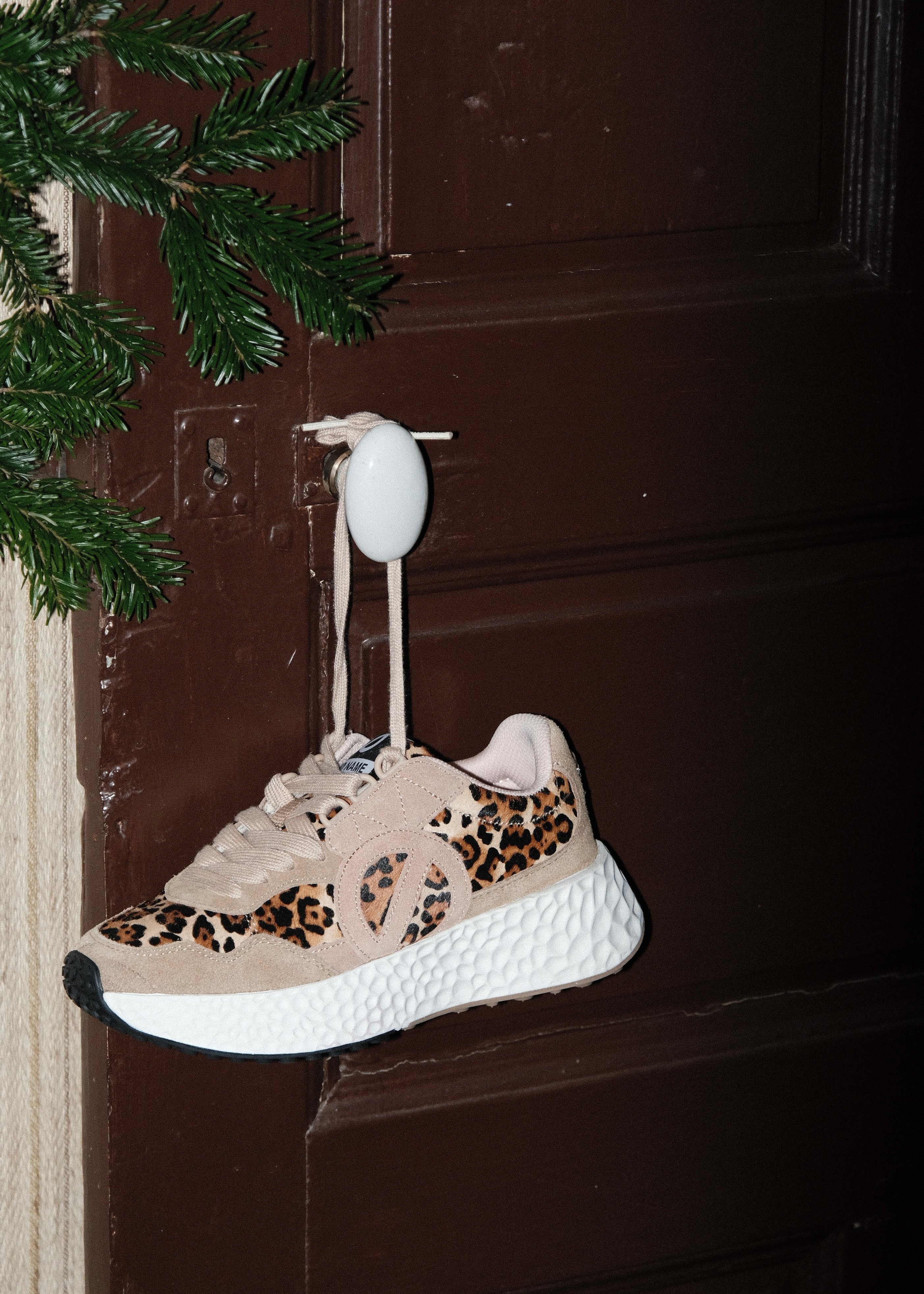 Baskets No Name Carter Noisette léopard No Name