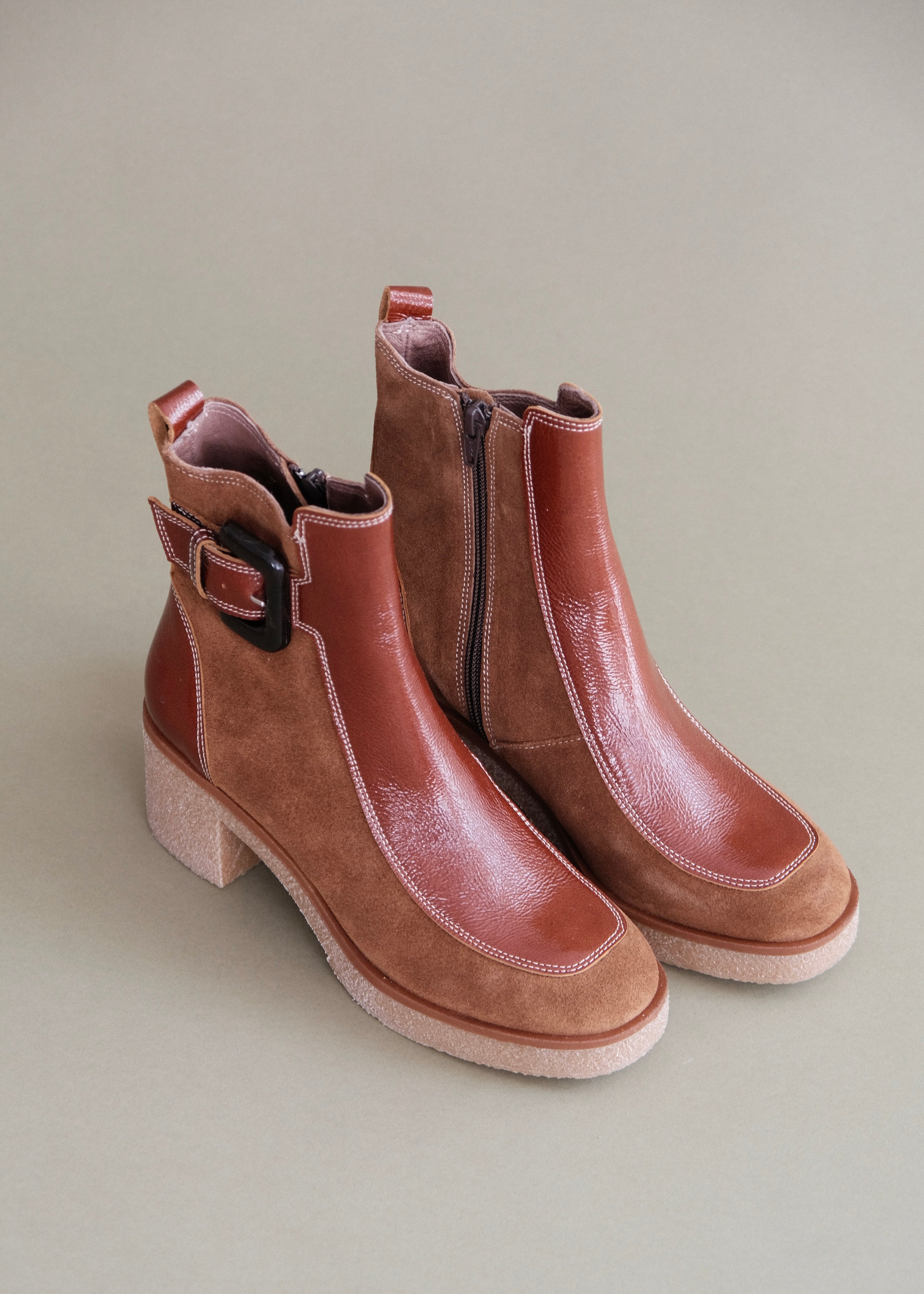 Bottines à talons MKD Emogi cognac Mkd by Minka design