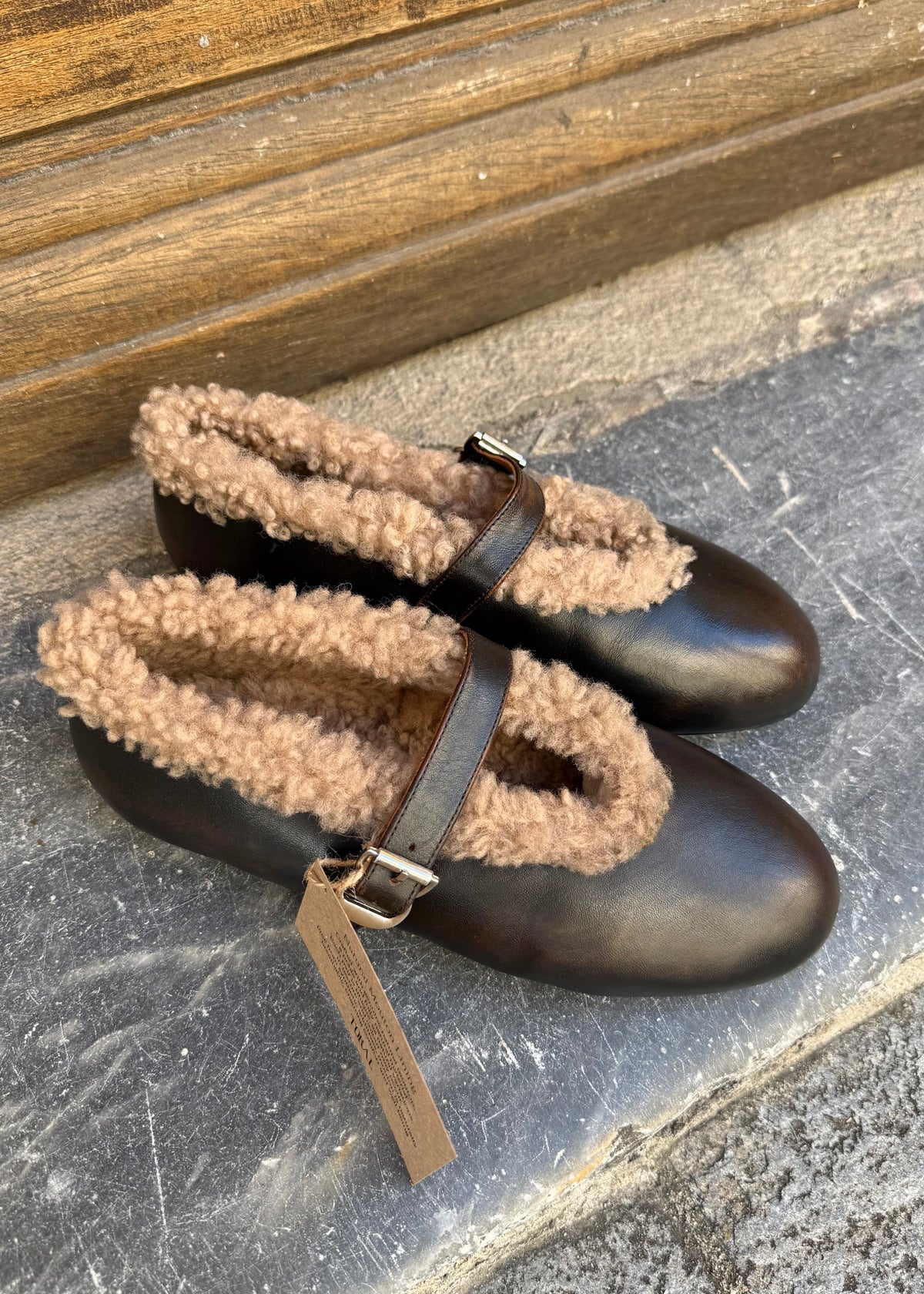 Ballerines Toral Anoush Cuero curly