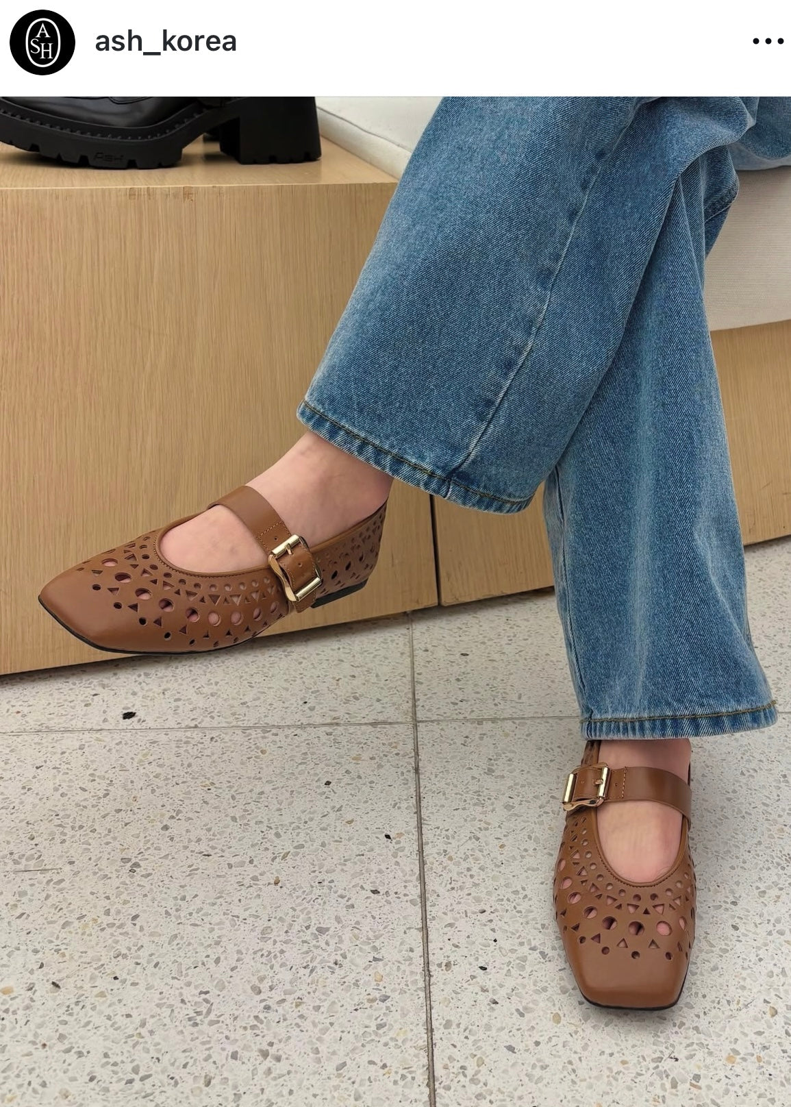 Ballerines Ash Brook Cinnamon Ash