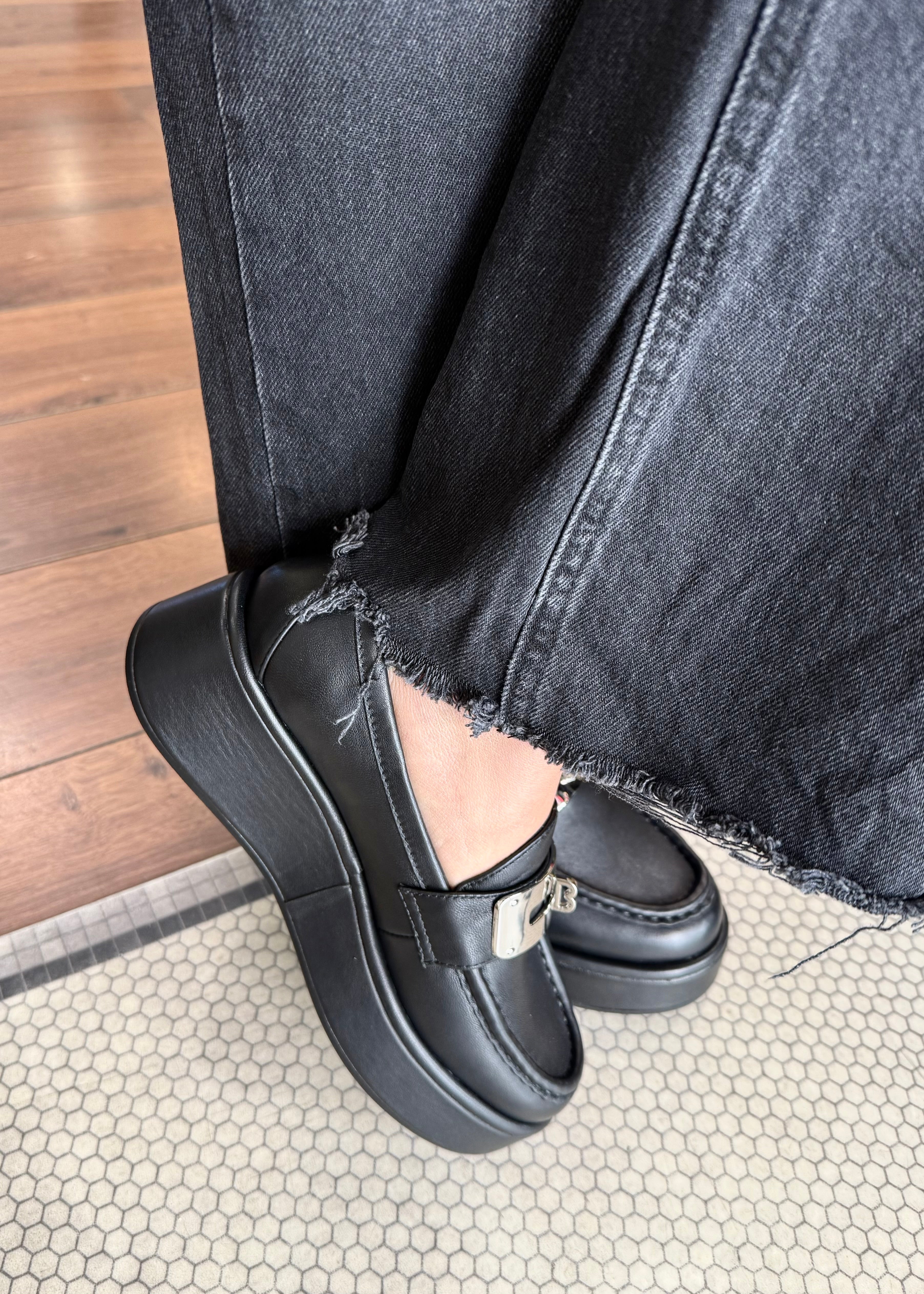 Mocassins à plateformes Bibi Lou Black Bibi Lou