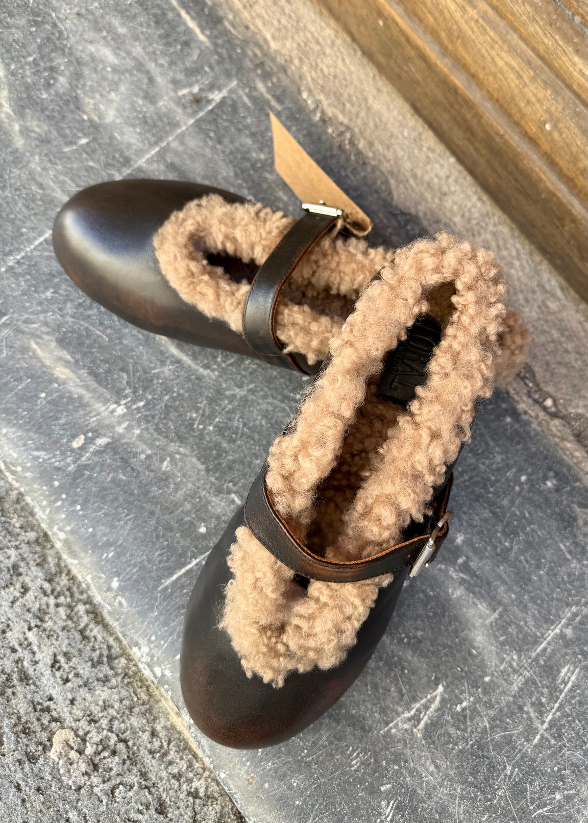 Ballerines Toral Anoush Cuero curly