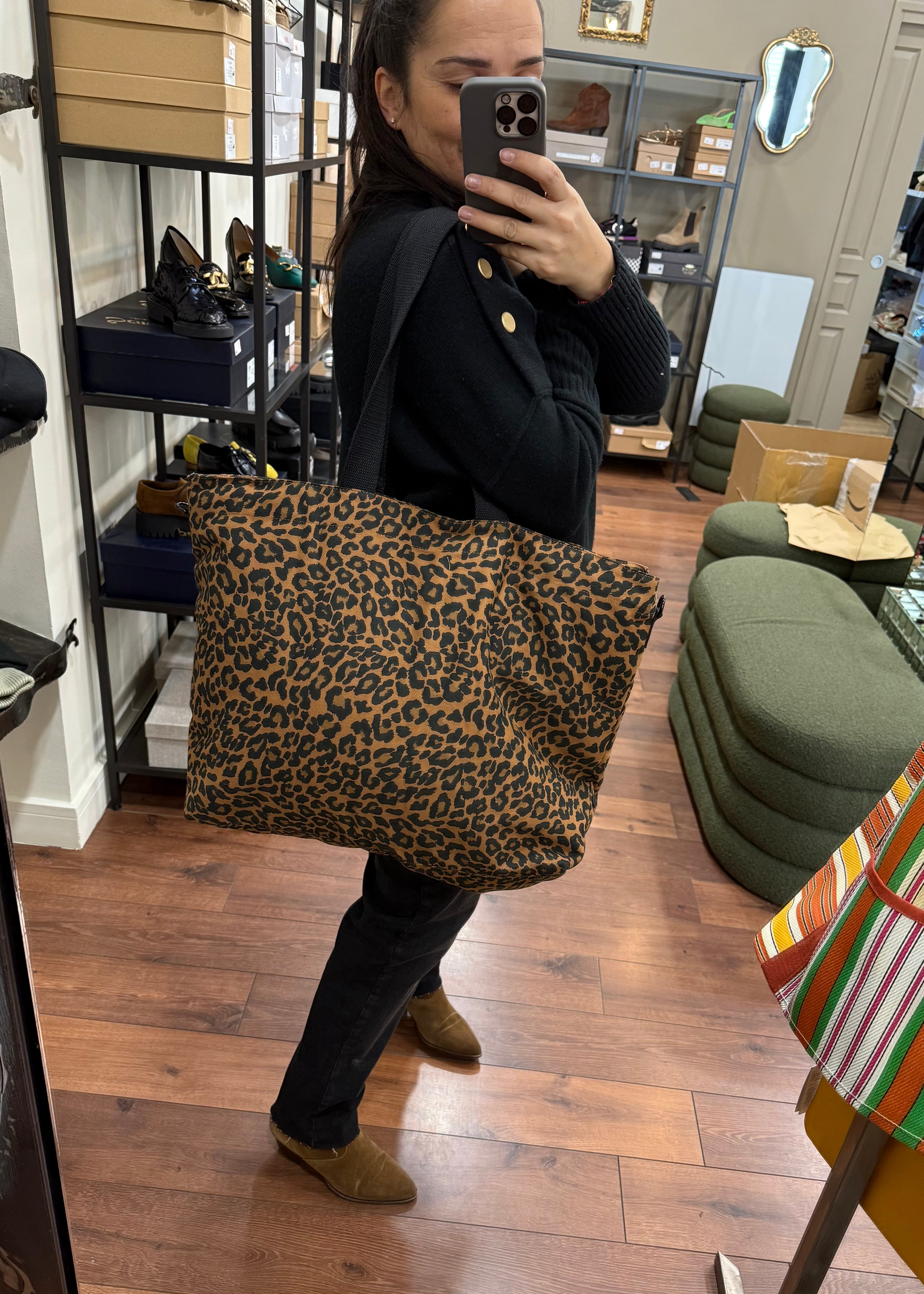 Maxi Sac Sixton London Léopard Sixton London