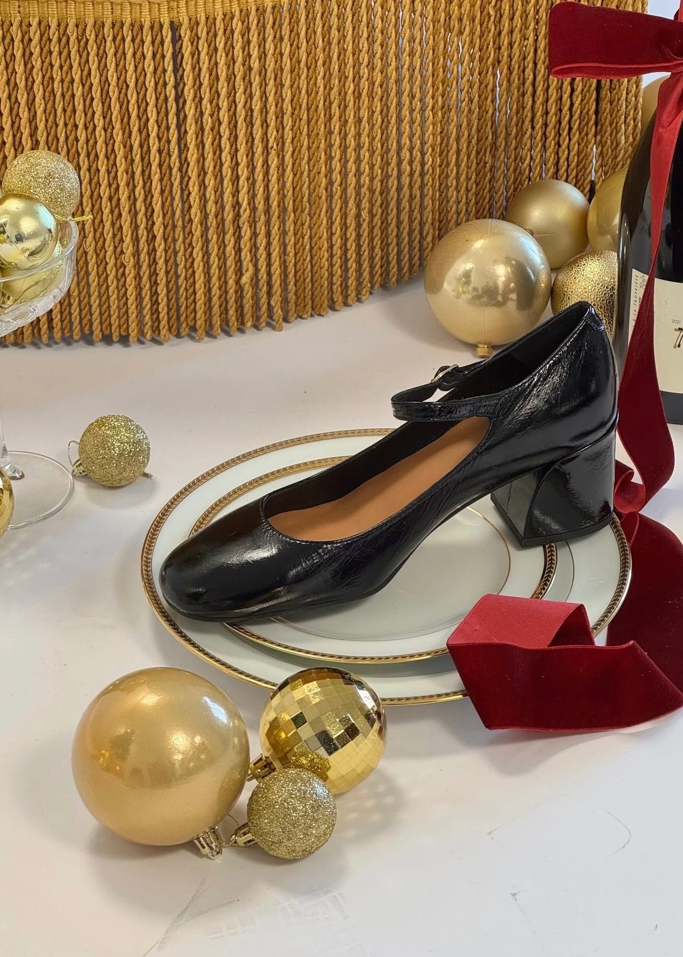 Babies à talons Billi bi A7448 Black Billi bi