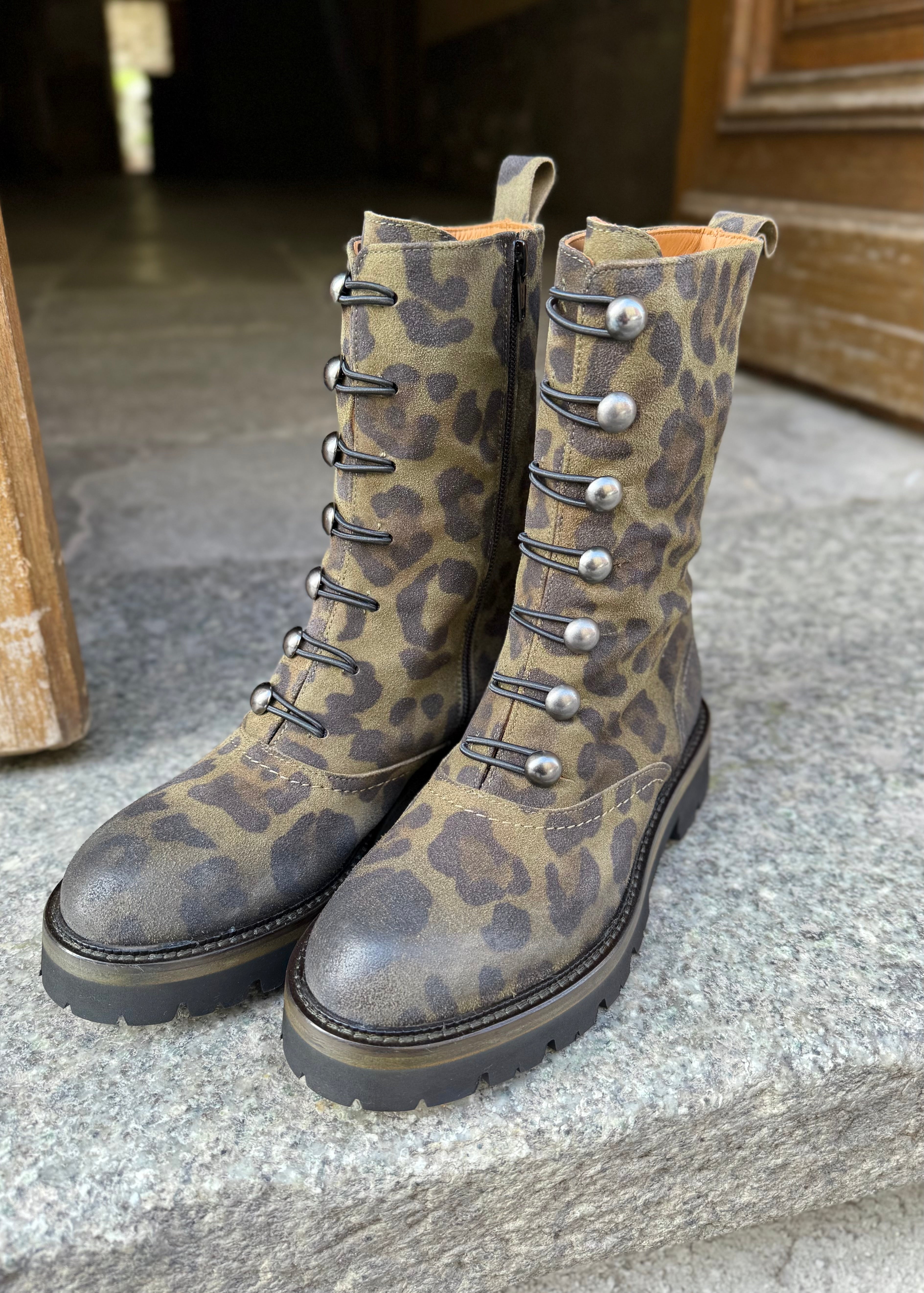 Bottines Mat:20 Carrie 7390 Léo kaki Mat:20