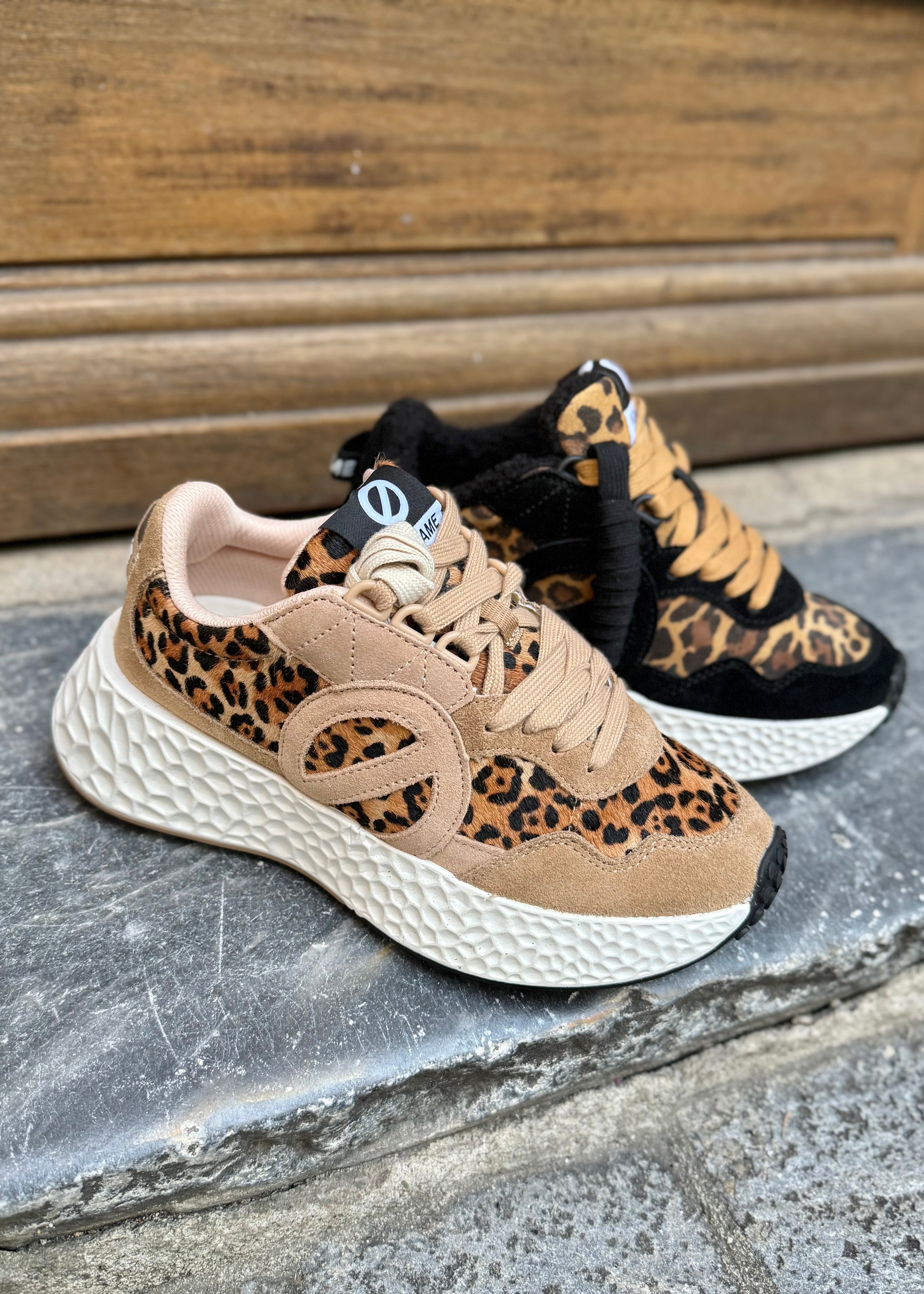 Baskets No Name Carter Noisette léopard No Name