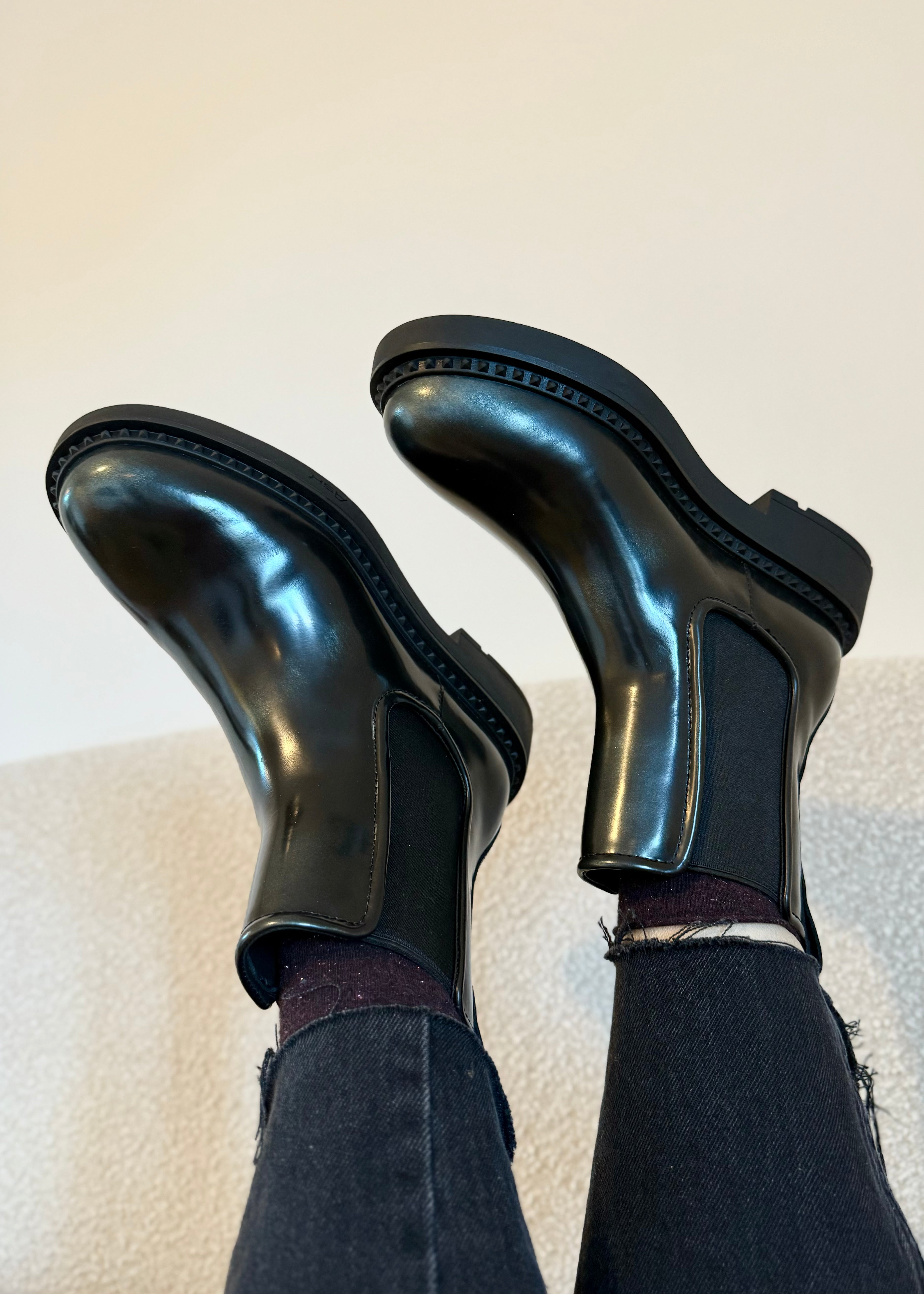 Bottines Ash Madison Black Denim Ash