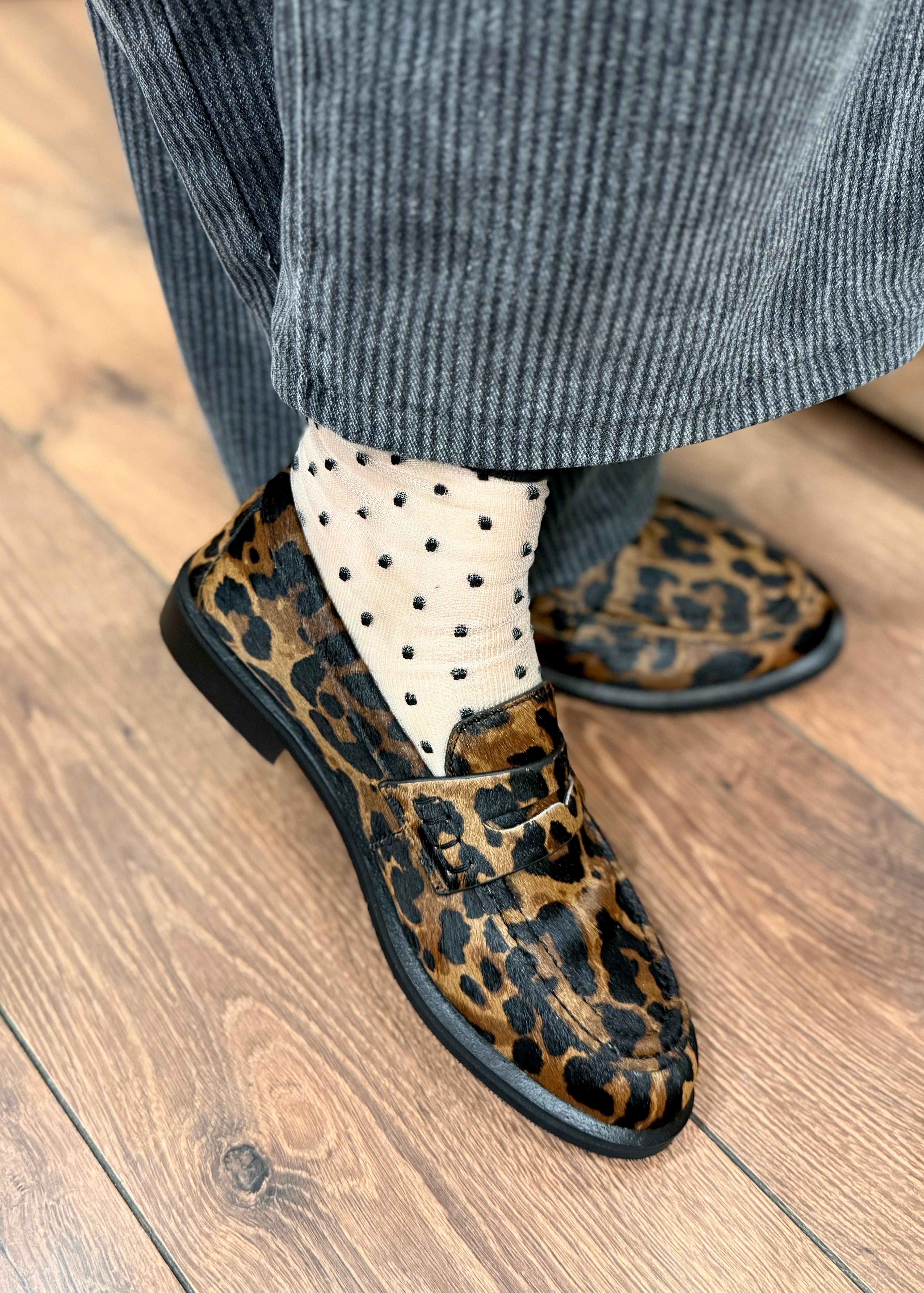 Mocassins Toral Nuru léopardo Toral