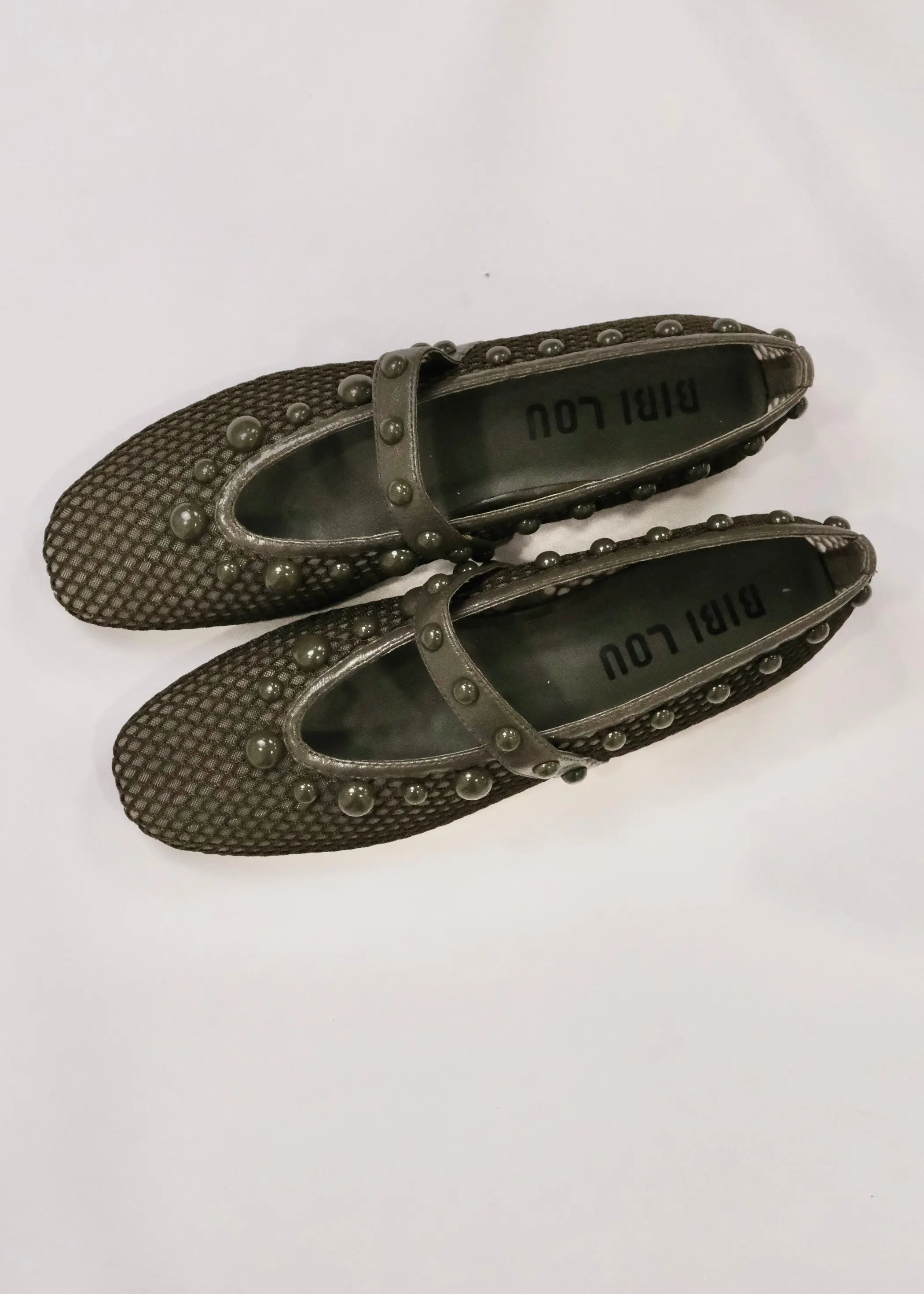 Ballerines Bibi Lou Carinna résille Kaki Bibi Lou