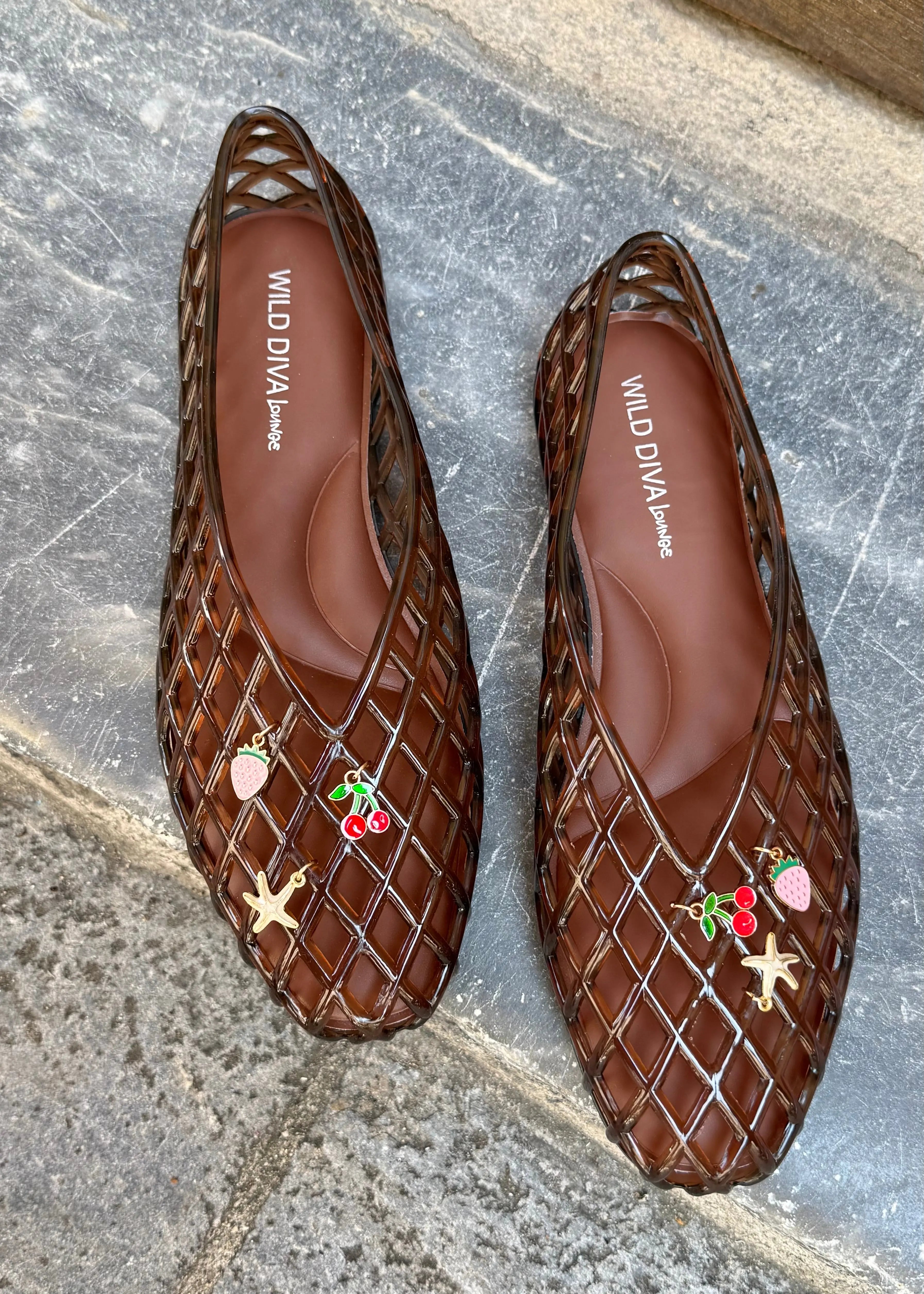 Ballerines jelly Suhana charms L'adresse Corte